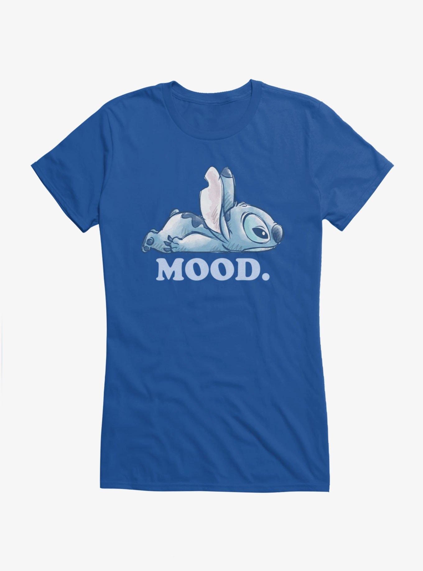 Disney Lilo & Stitch Lazy Mood Stitch Girls T-Shirt, , hi-res