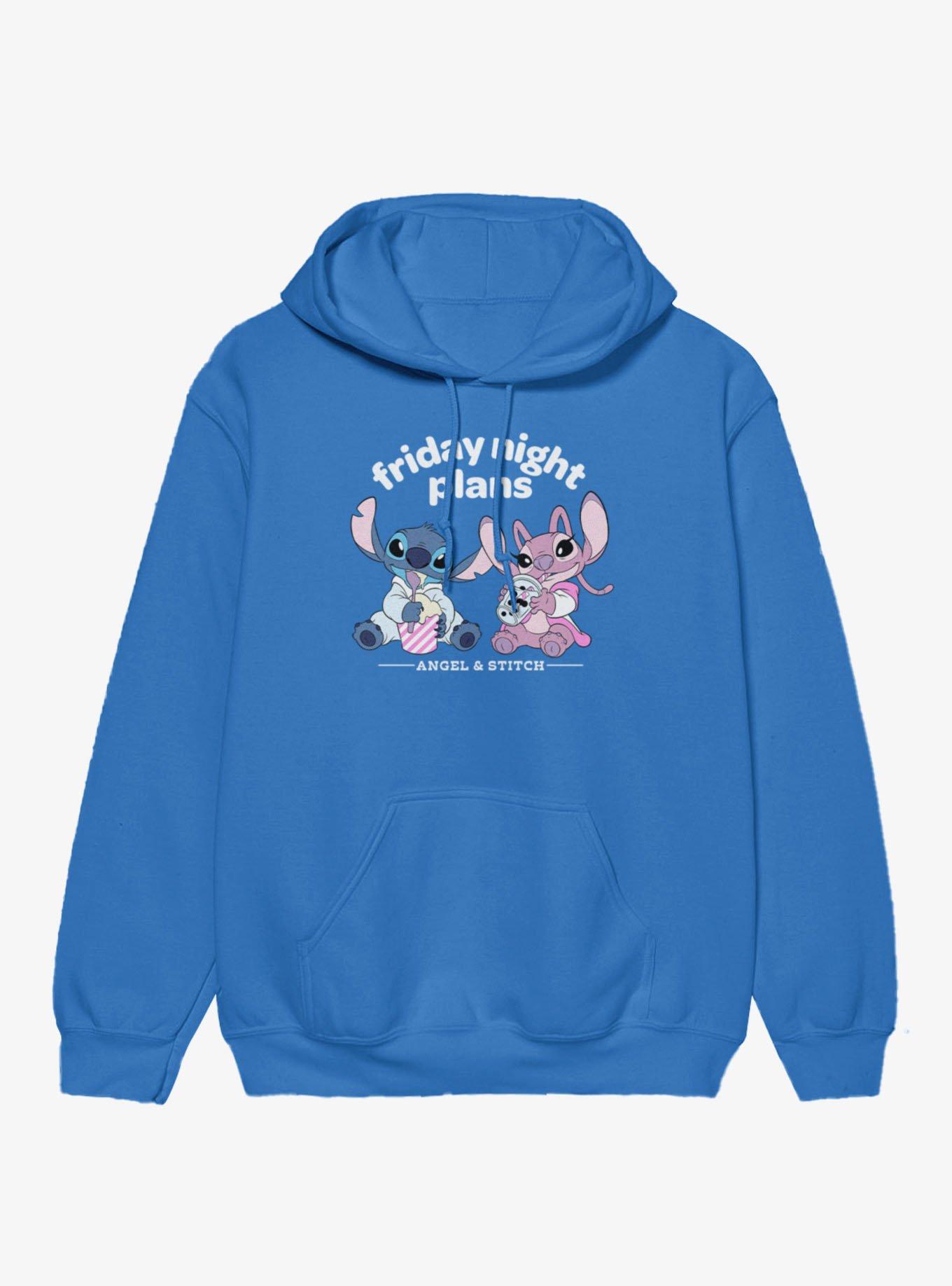 Disney Lilo & Stitch Friday Night Plans With Angel Hoodie, , hi-res