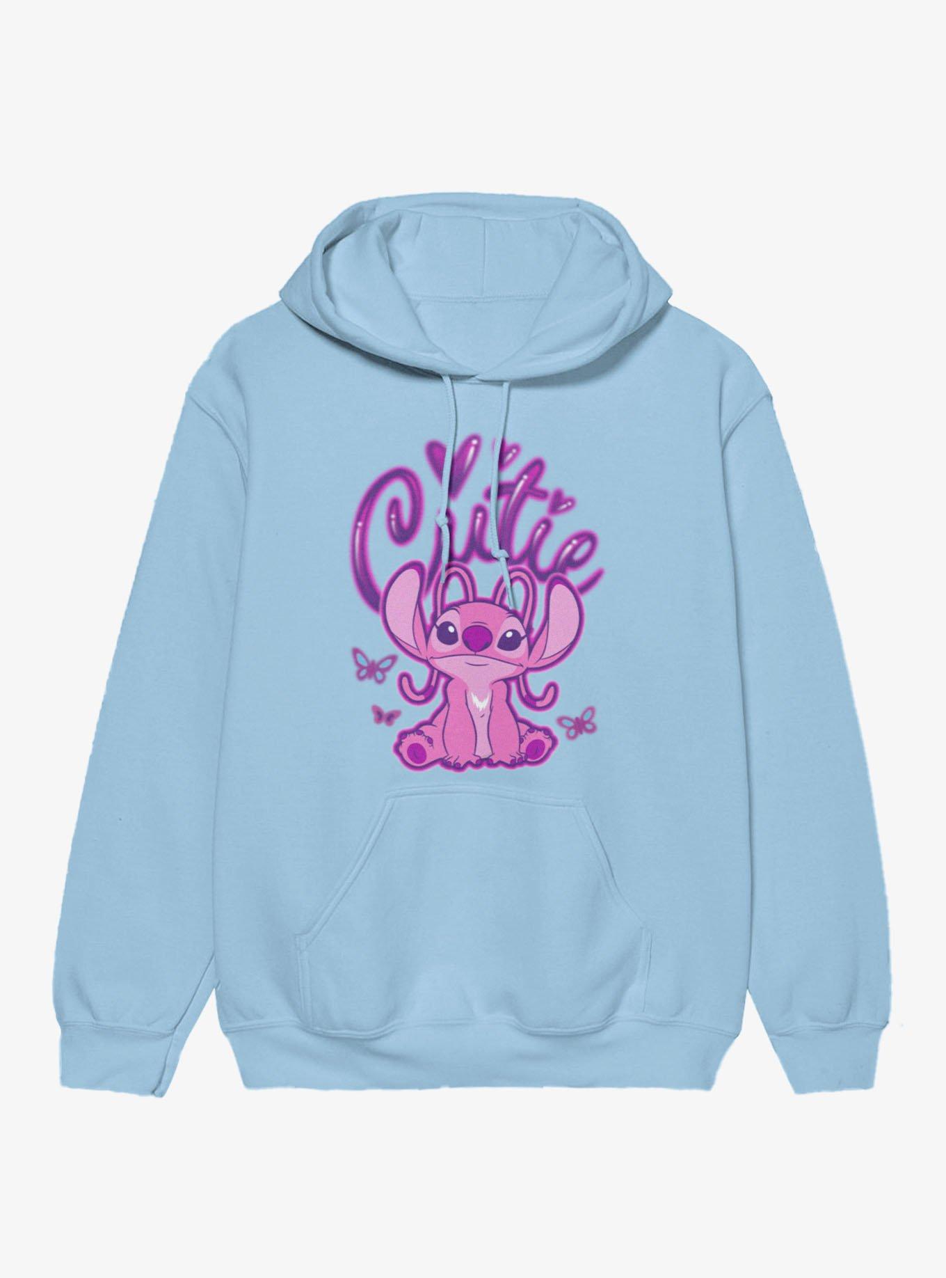 Disney Lilo & Stitch Cutie Angel Airbrush Hoodie, , hi-res