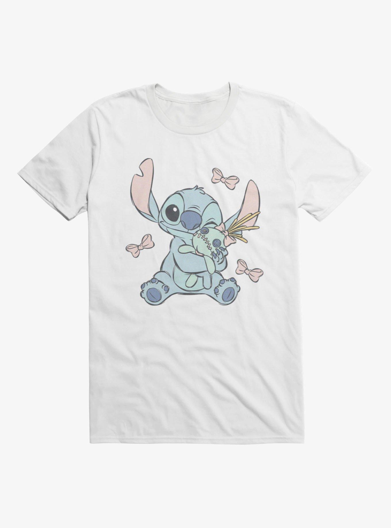 Disney Lilo & Stitch Bows And Scrump Hugs T-Shirt, , hi-res