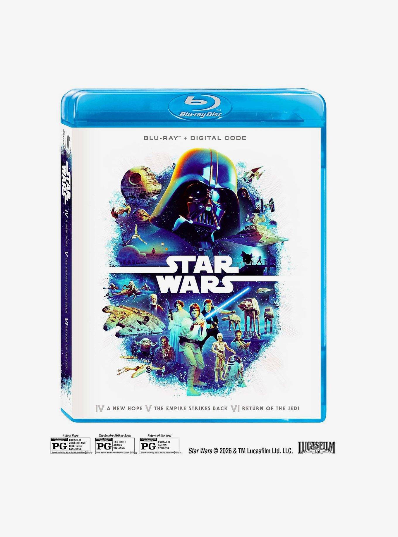 Star Wars: Original Trilogy Blu-Ray | BoxLunch