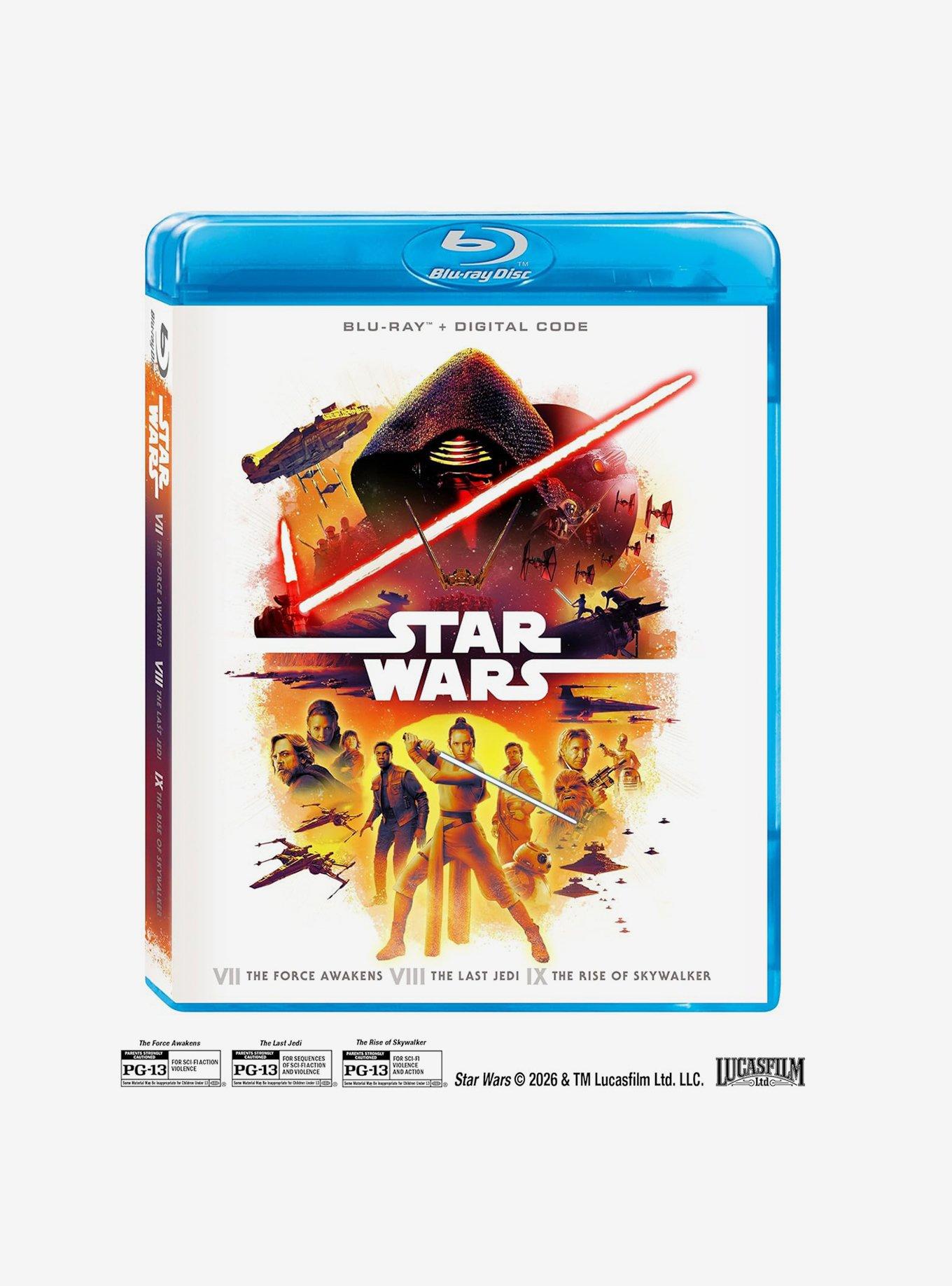 Star Wars: Sequel Trilogy Blu-Ray, , hi-res