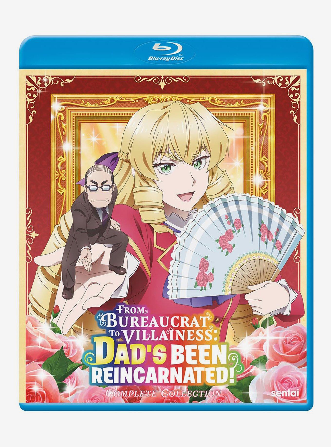 From Bureaucrat to Villainess: Dad's Been Reincarnated! Complete Collection Blu-Ray, , hi-res