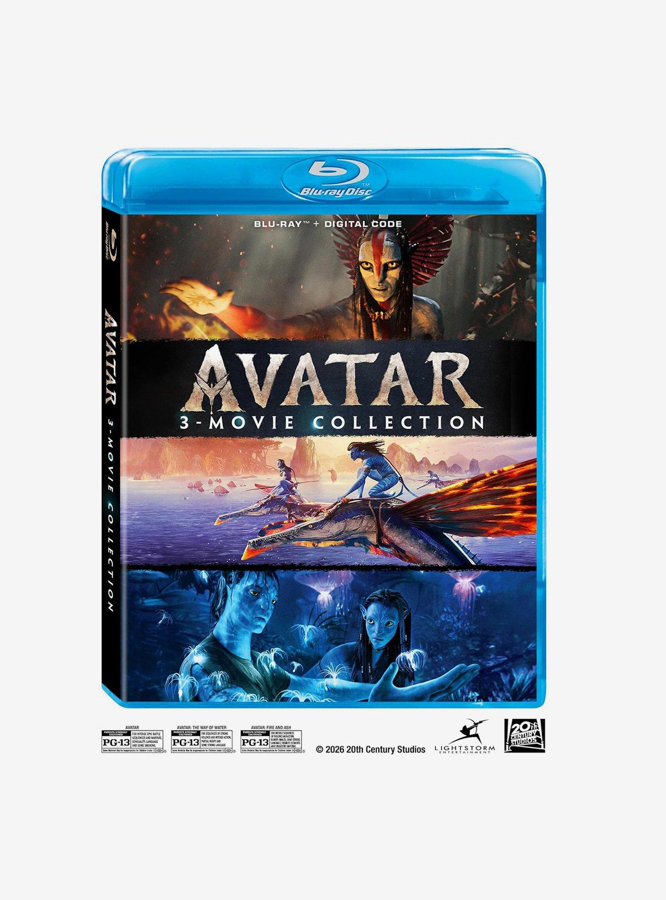 Avatar 3-Movie Collection Blu-Ray, , hi-res view 1