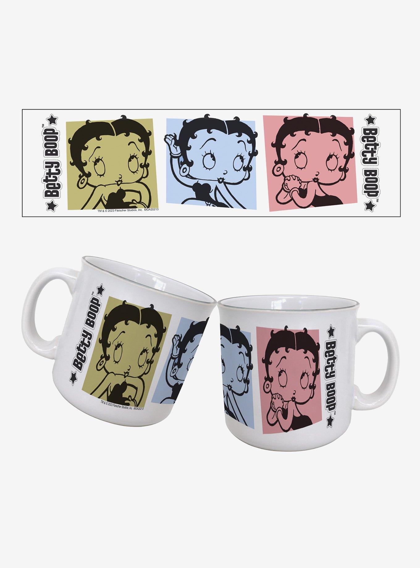 Betty Boop Tricolor Boop 20oz Camper Mug