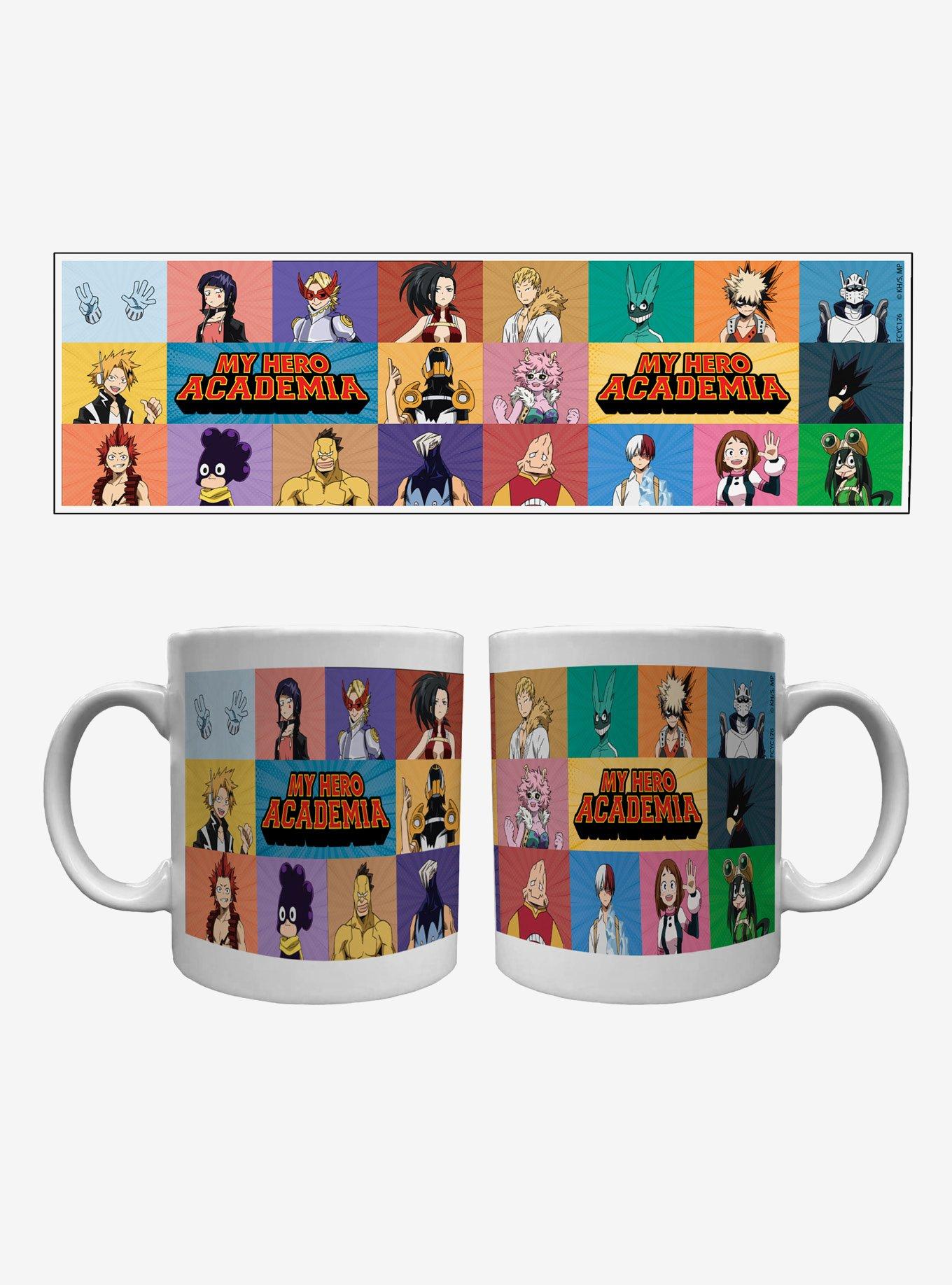 My Hero Academia Character Grid 20oz Cylinder Mug, , hi-res