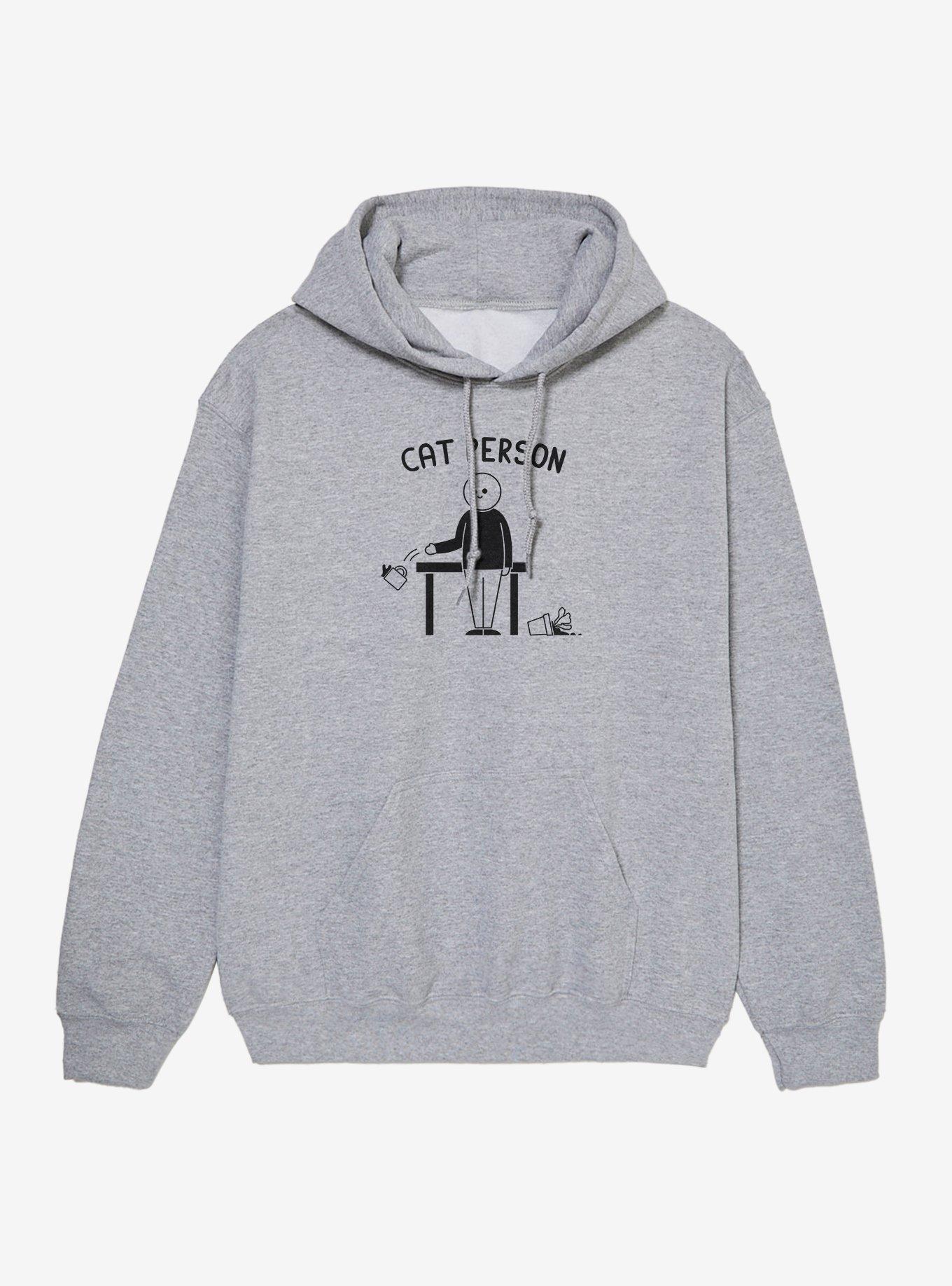 Cat Person Hoodie, , hi-res
