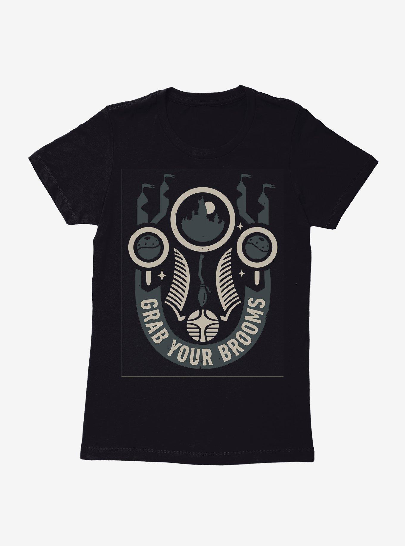 Harry Potter Grab Your Brooms Womens T-Shirt, , hi-res