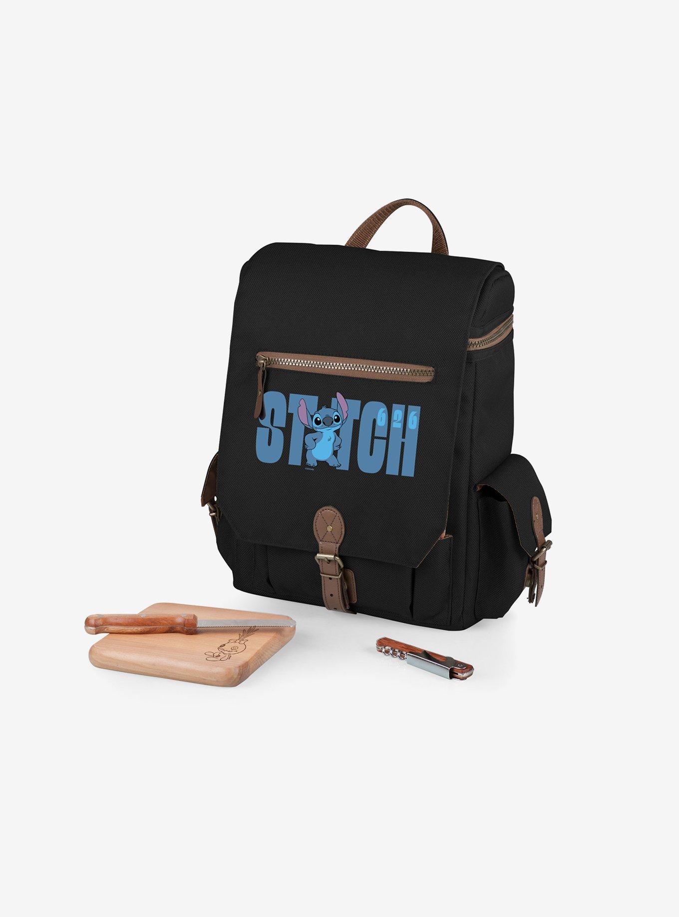 Disney Lilo & Stitch Black Moreno 3-Bottle Wine & Cheese Tote, , hi-res