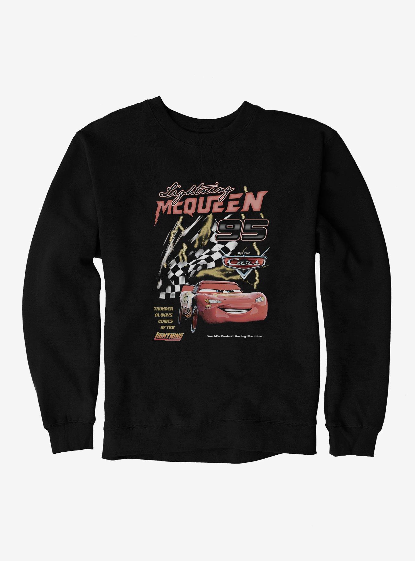 Disney Pixar Cars Lightning McQueen Thunder Comes 95 Sweatshirt, , hi-res