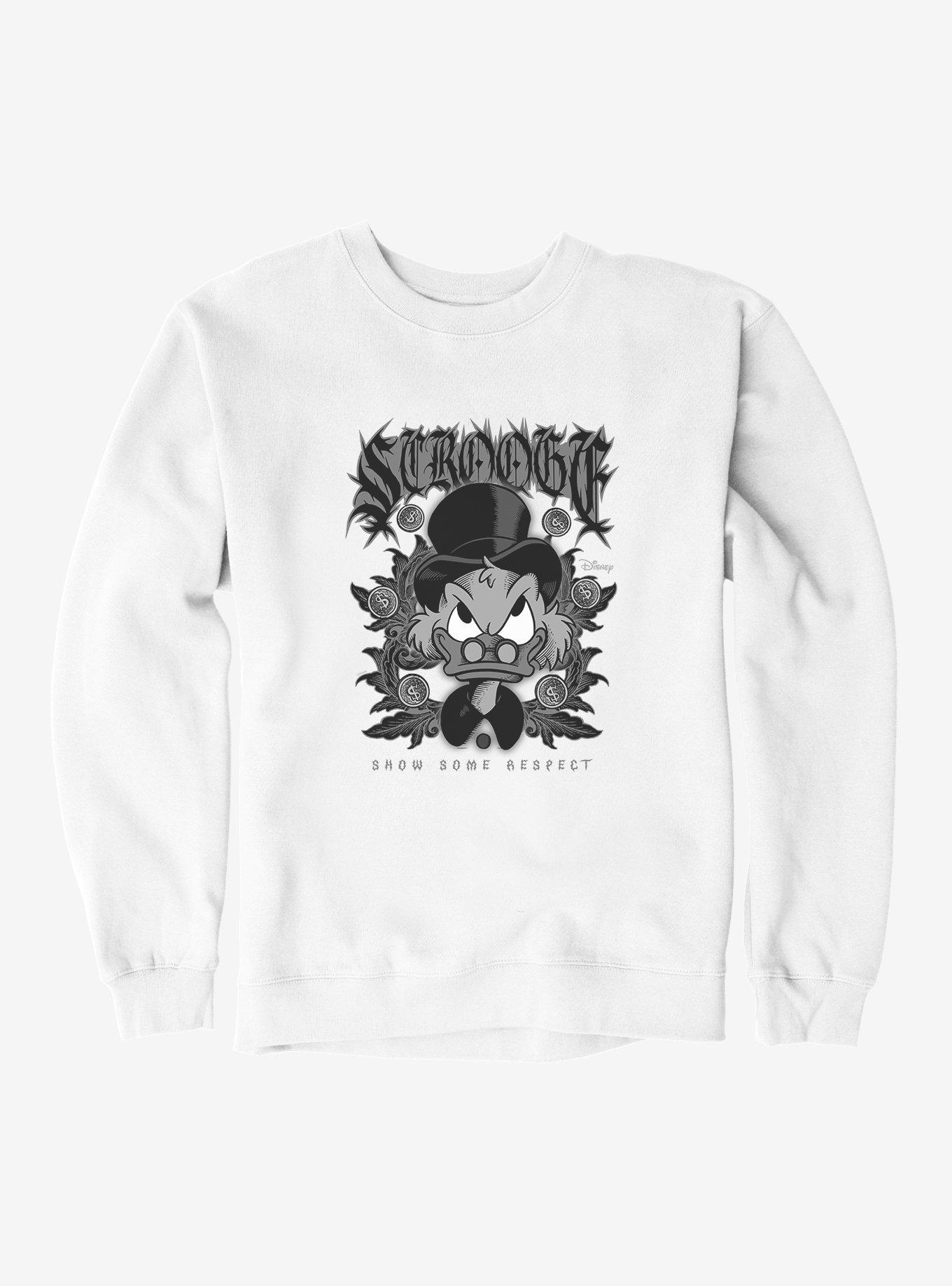 Disney Mickey Mouse Show Some Respect Scrooge Sweatshirt, , hi-res