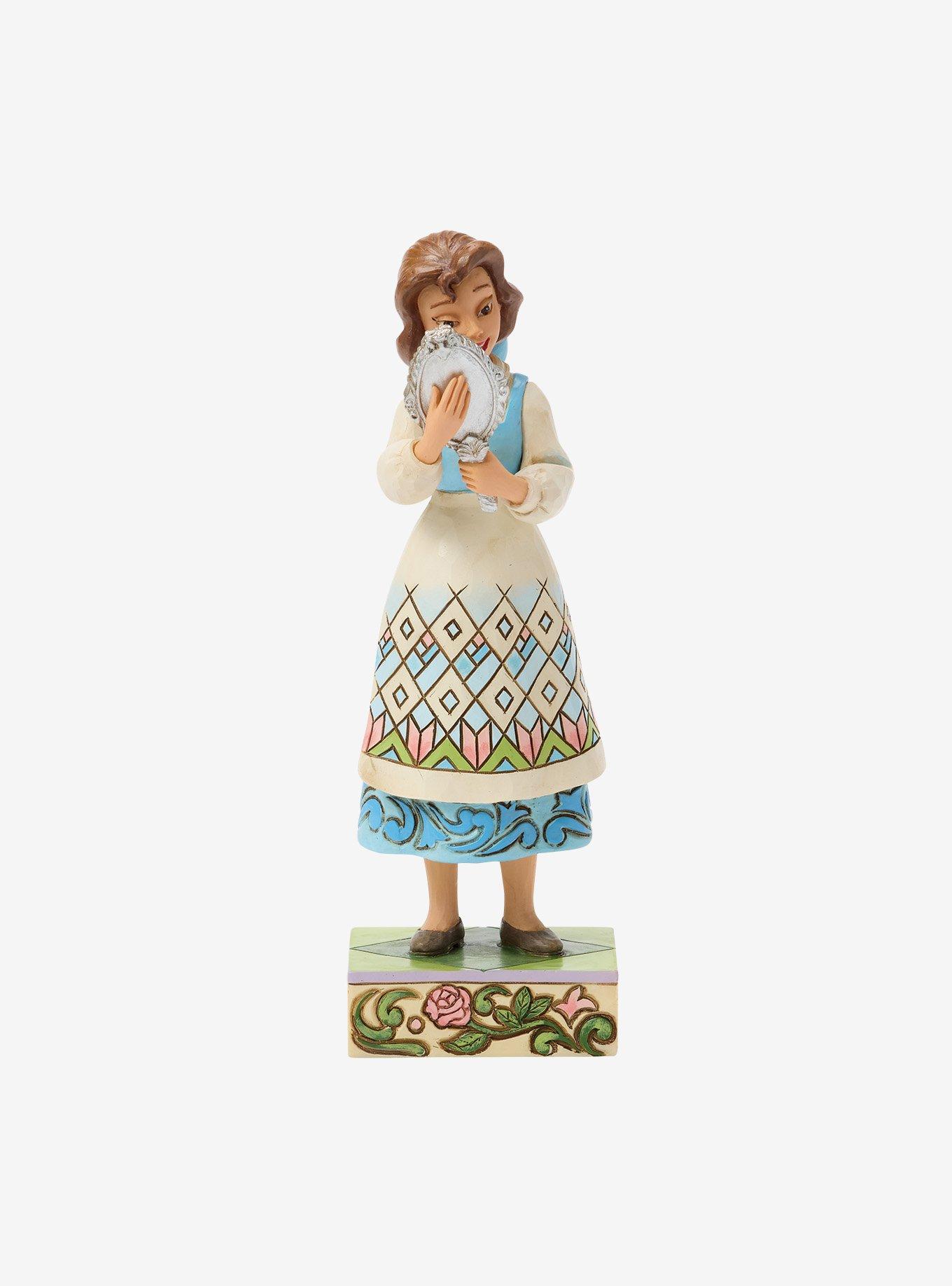 Jim Shore Disney Belle With Mirror Figurine, , hi-res