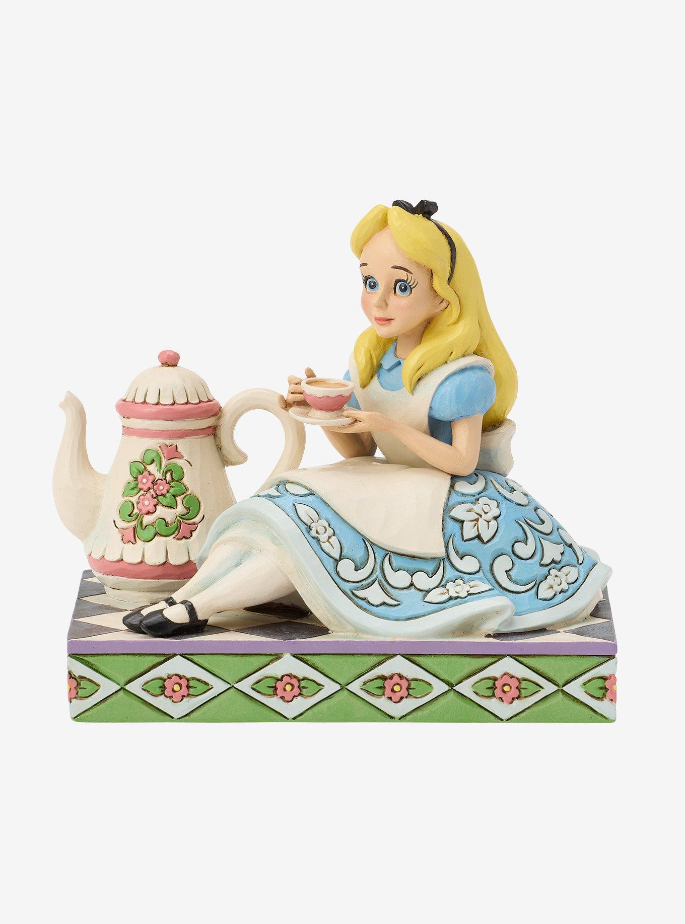 Jim Shore Disney Alice With Teapot Figurine, , hi-res
