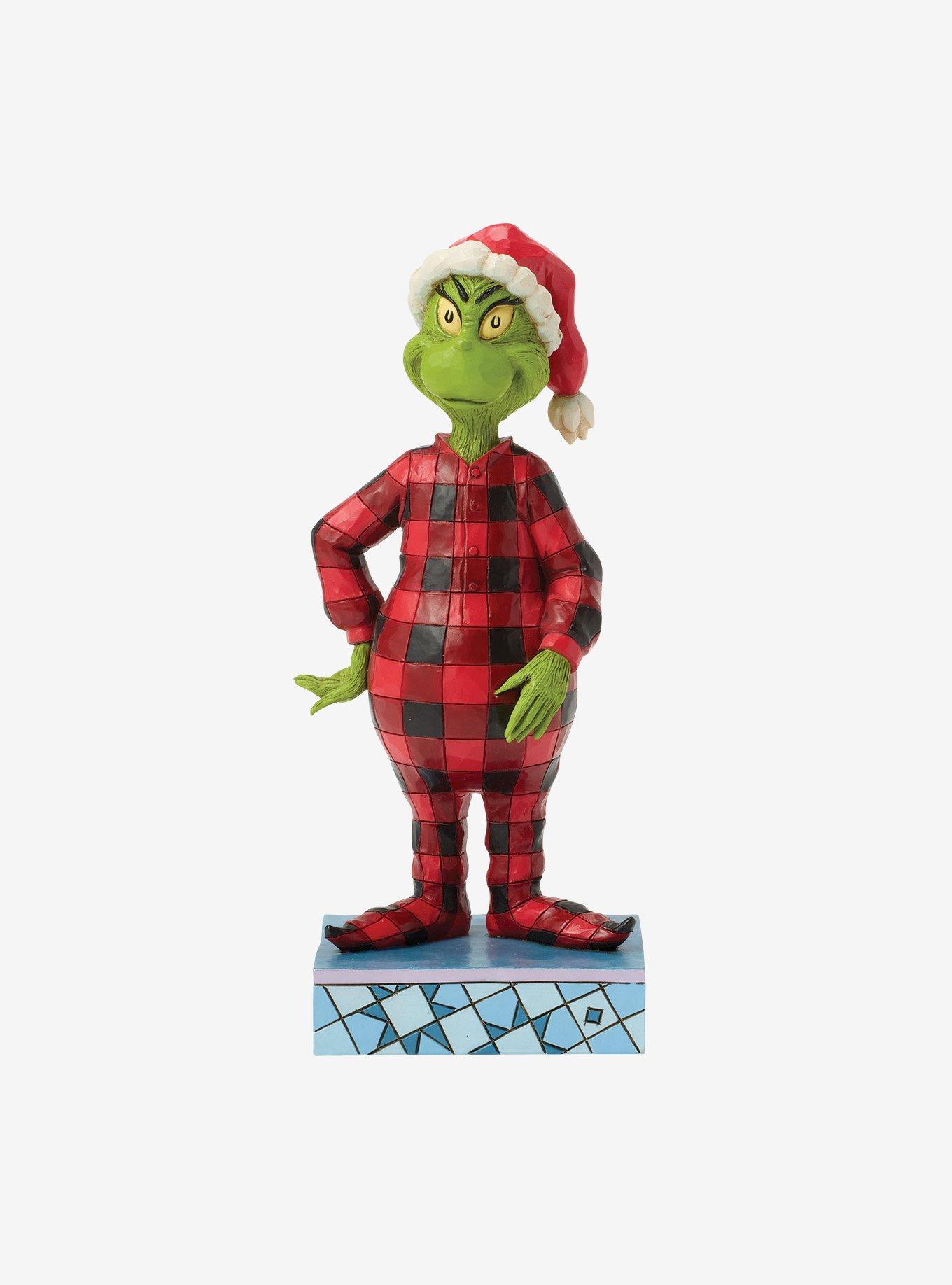 Jim Shore Grinch Wearing Pajamas Figurine, , hi-res