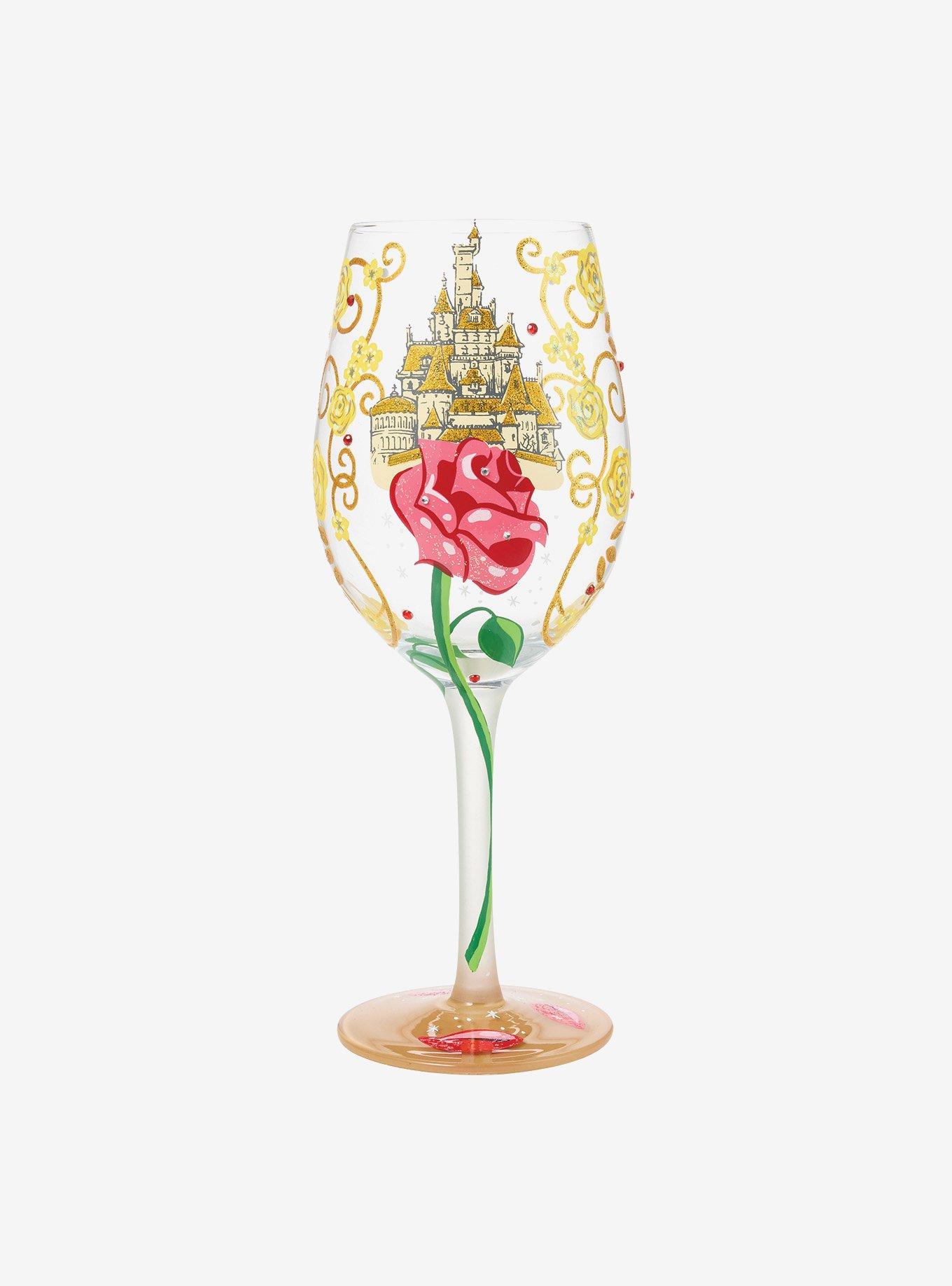 Lolita Designs Disney Bold Like A Rose Glass, , hi-res