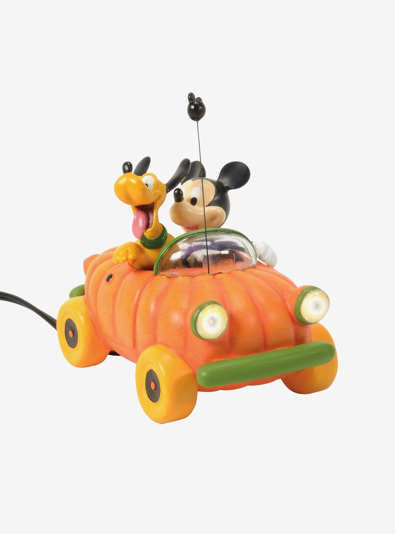 Department 56 Disney Village Lit Pumpkin Car Figurine, , hi-res