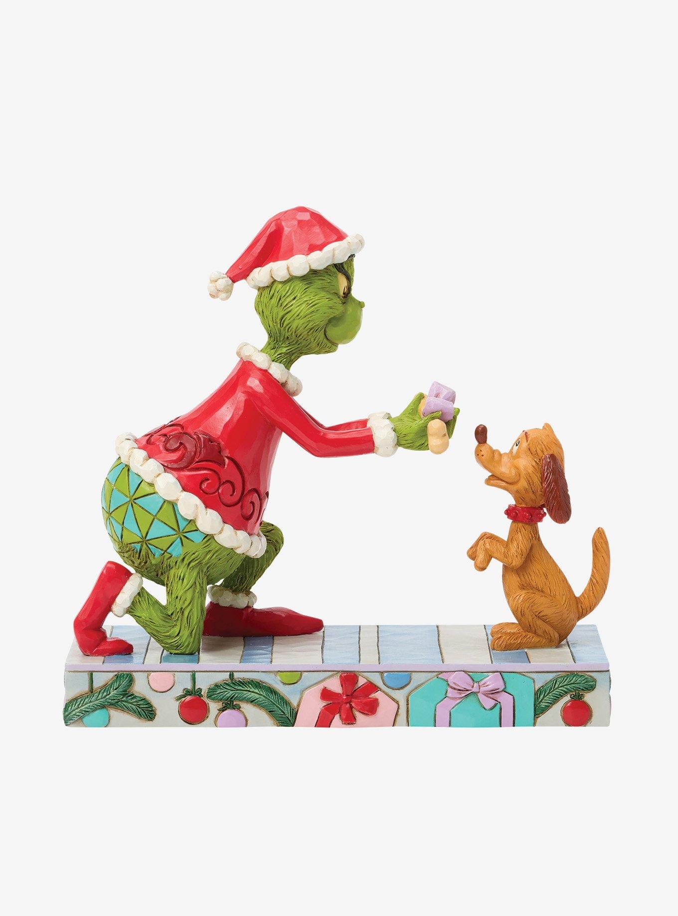 Jim Shore Grinch Giving Max A Figurine, , hi-res