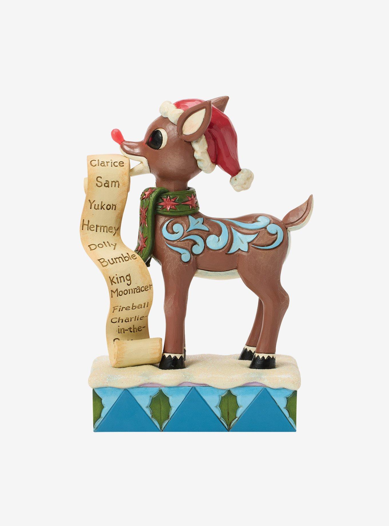 Jim Shore Rudolph With List Figurine, , hi-res view 1
