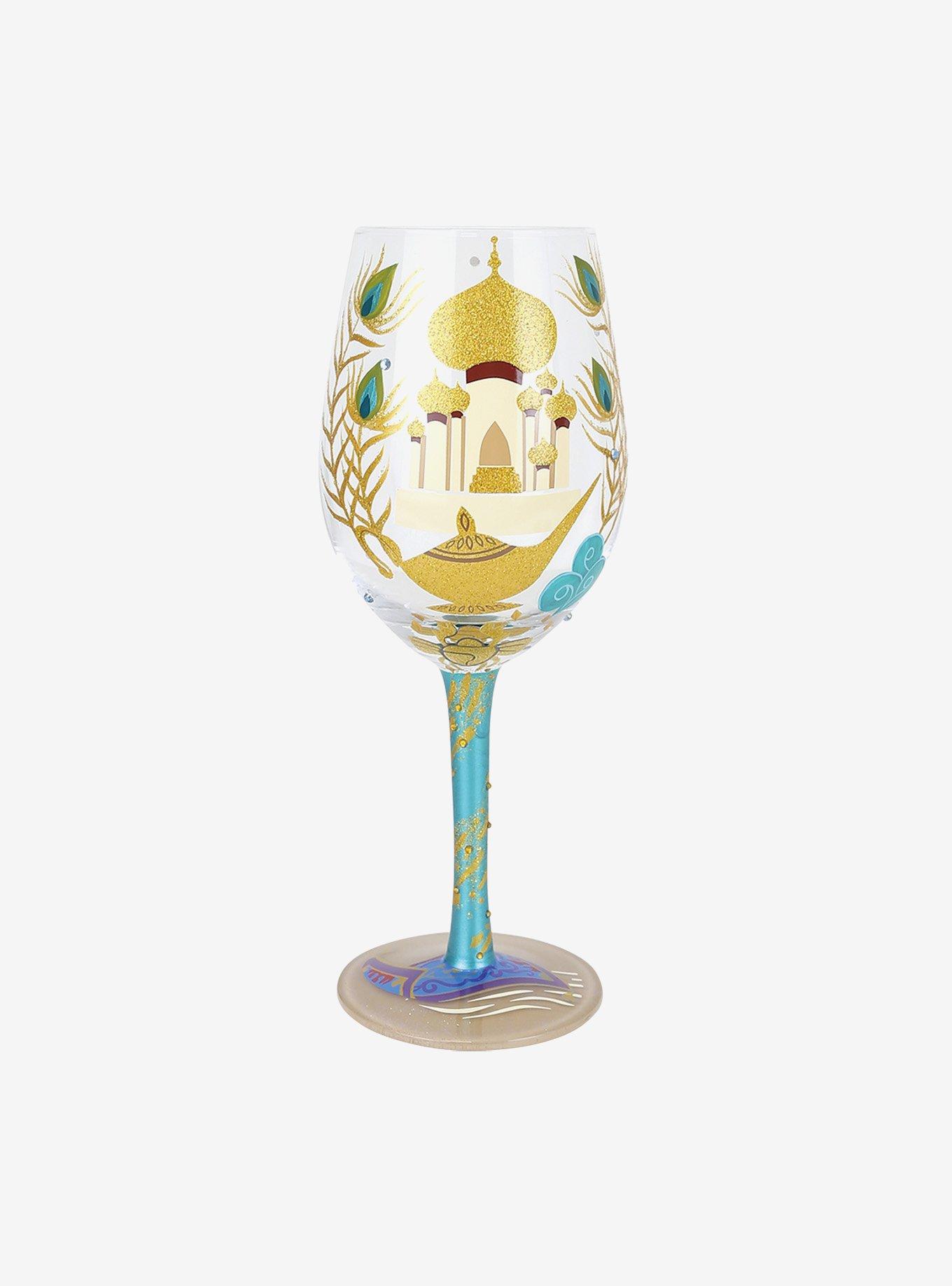 Lolita Designs Disney Aladdin Show Me The World Glass, , hi-res