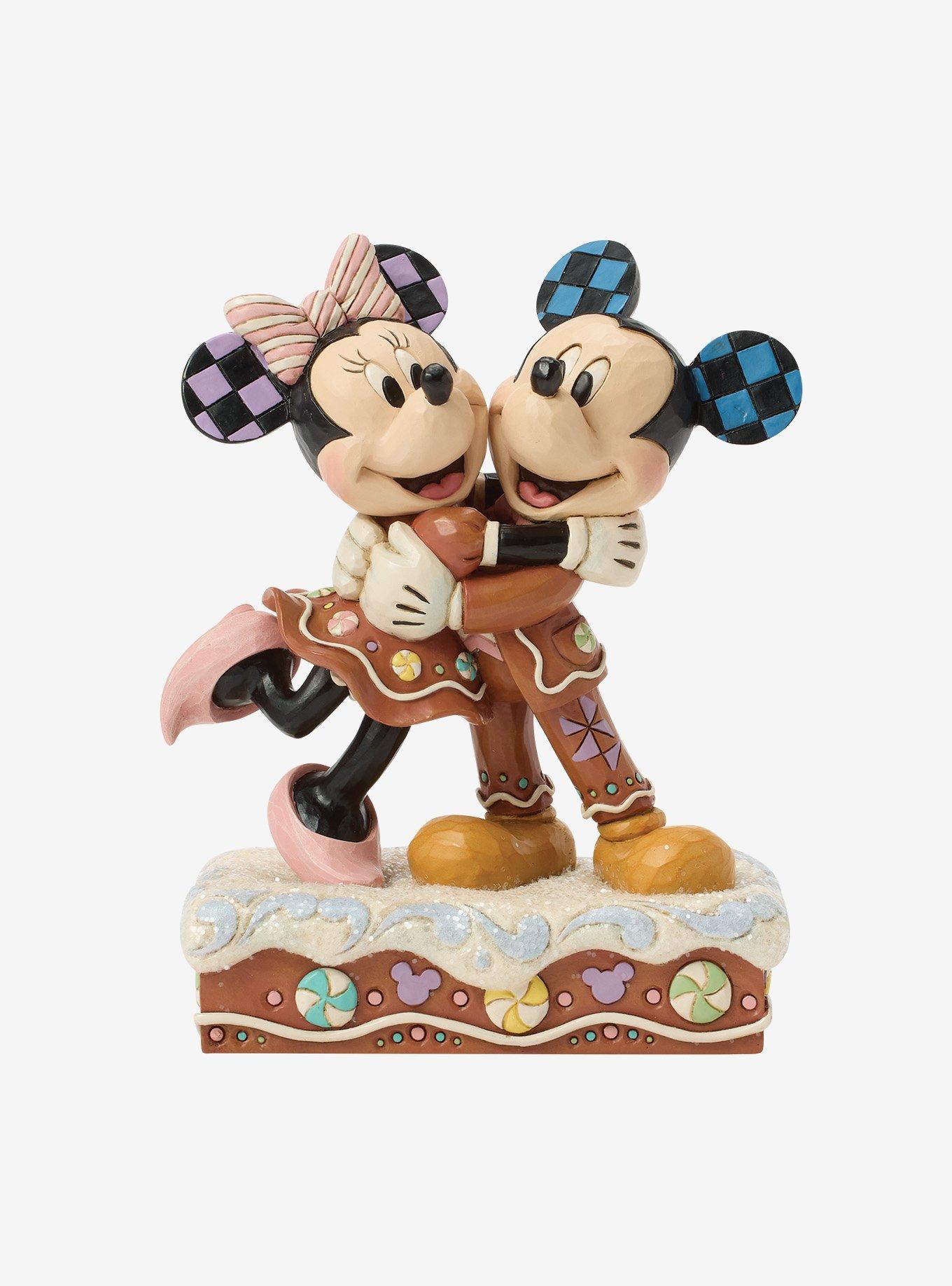 Jim Shore Disney Mickey And Minnie Gingerbread Figurine