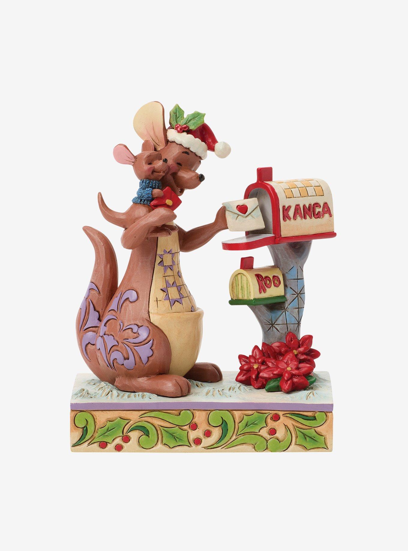Jim Shore Disney Winnie the Pooh Kanga & Roo Christmas Figurine, , hi-res