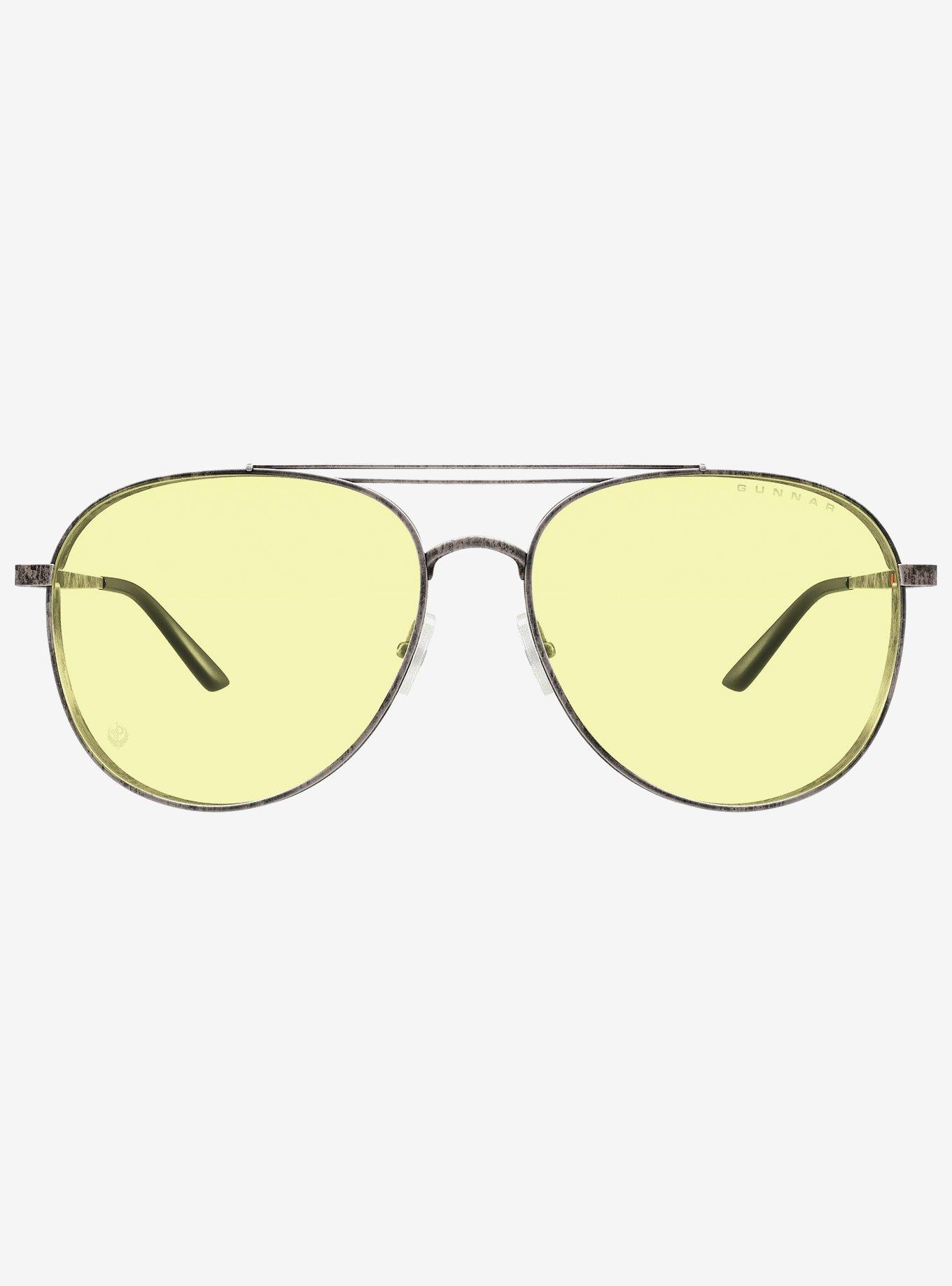 GUNNAR x Fallout Brotherhood of Steel Amber Tint Blue Light Glasses, , hi-res