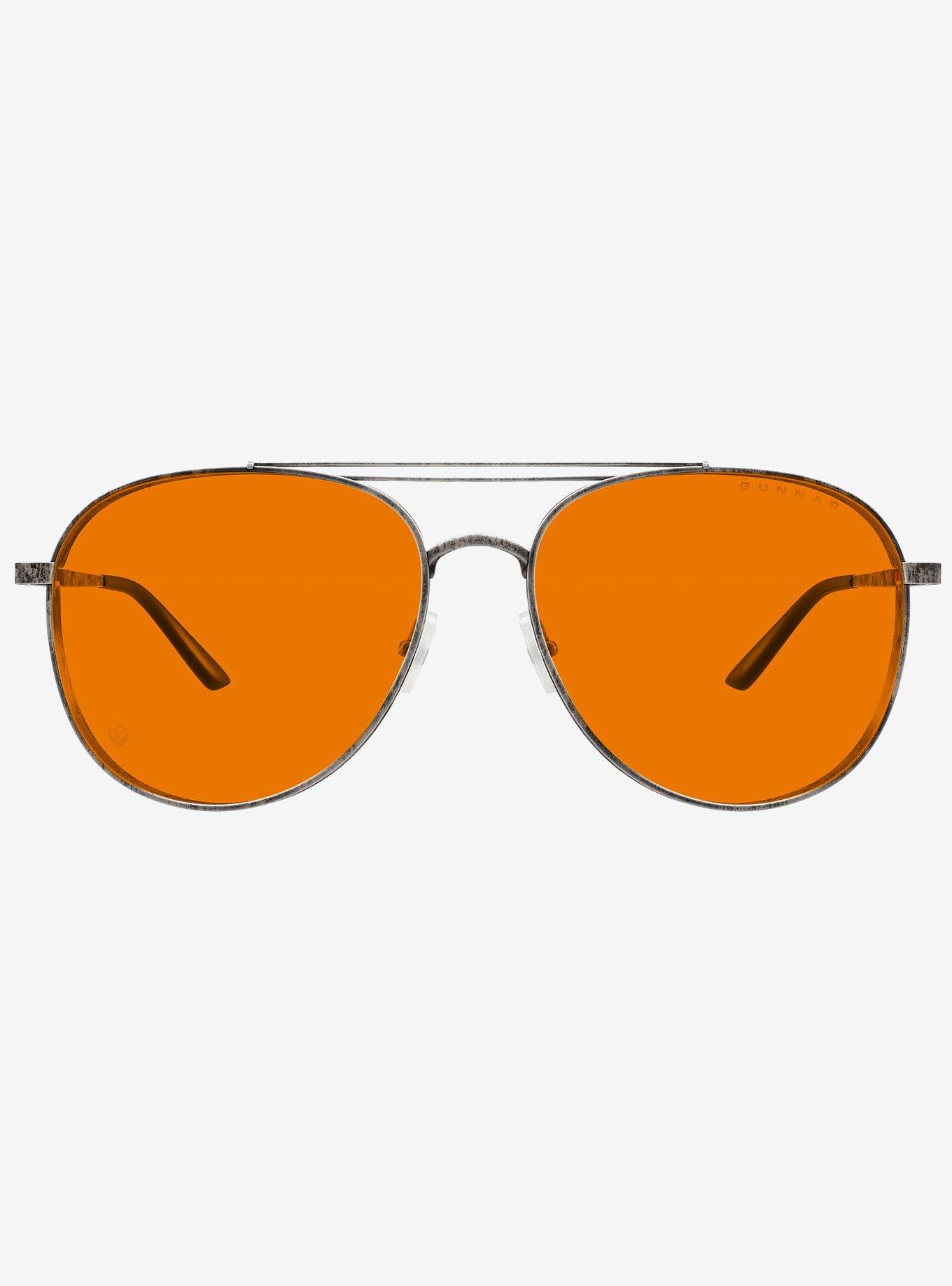 GUNNAR x Fallout Brotherhood of Steel Amber Max Tint Blue Light Glasses, , hi-res