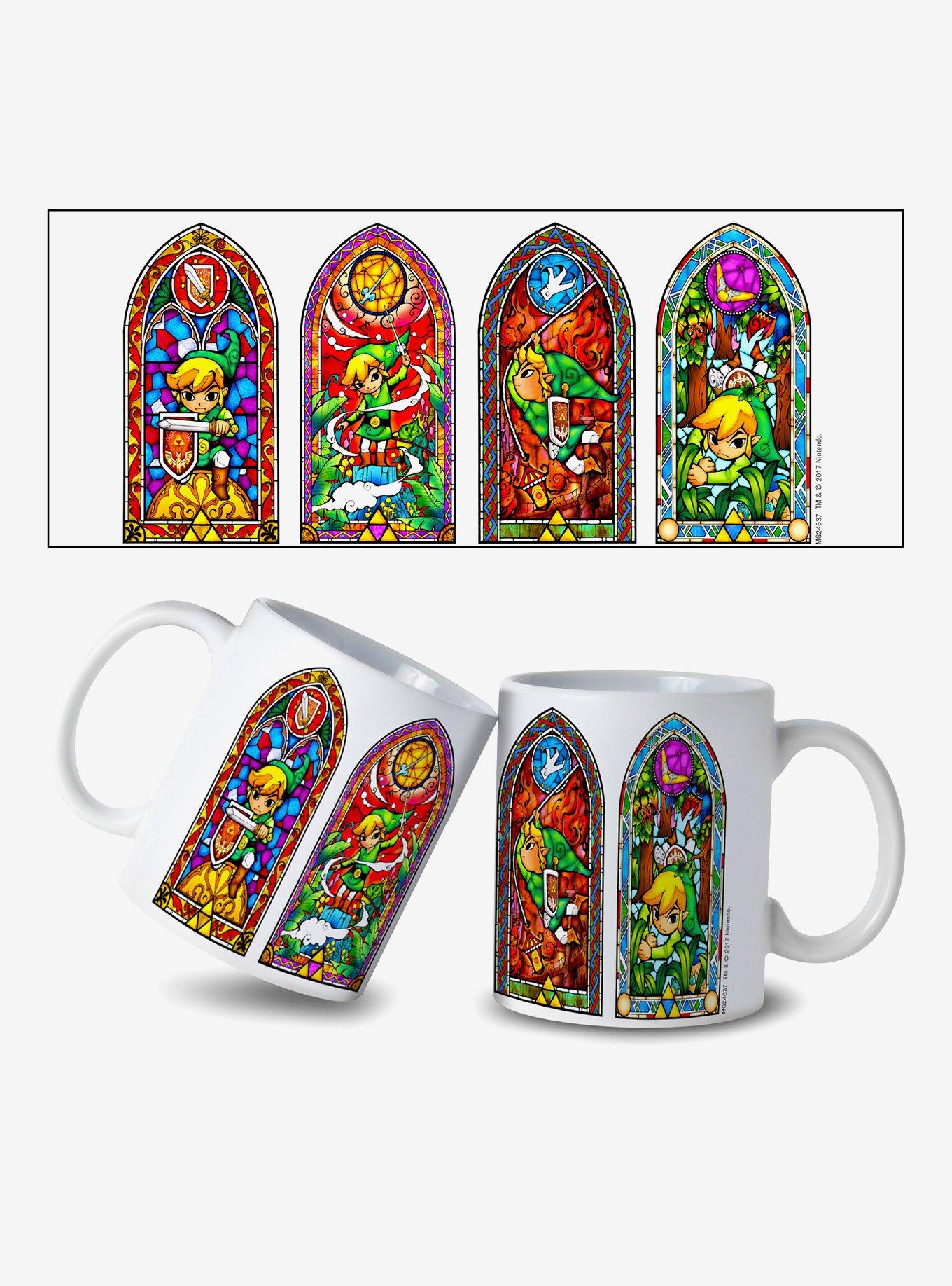 The Legend of Zelda Stained Glass 11oz Mug, , hi-res