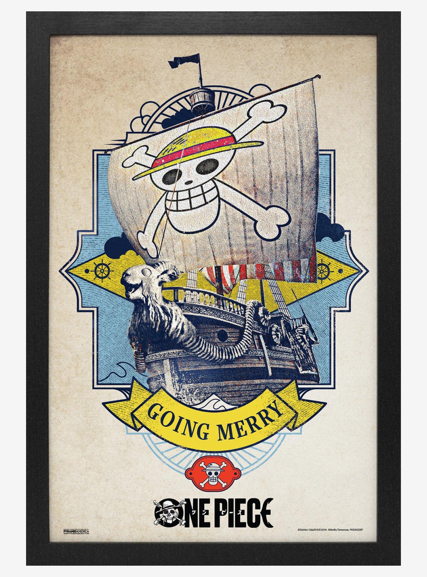 One Piece (Live Action) Going Merry 11x17" Framed Gelcoat, , hi-res
