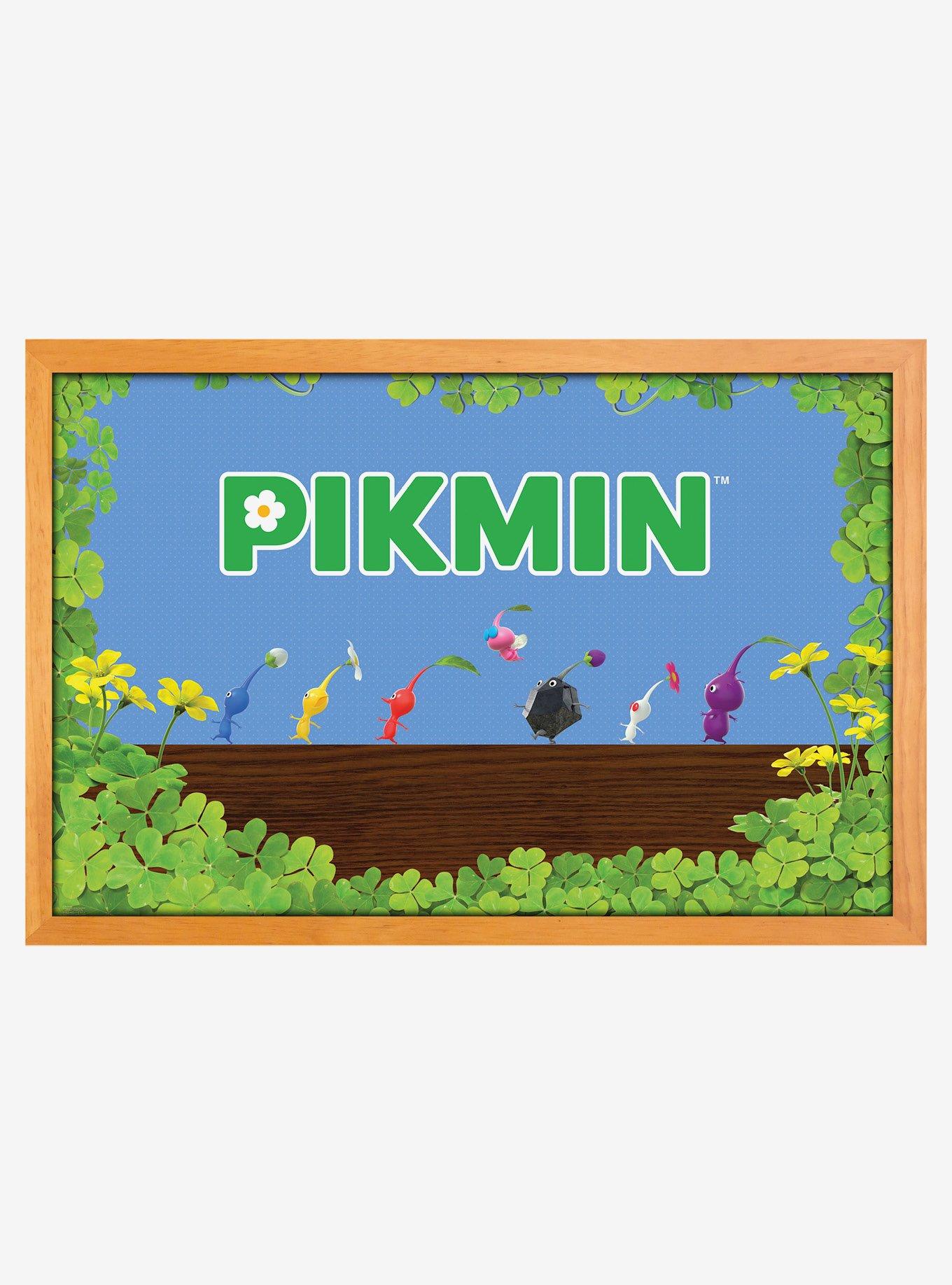 Pikmin Walking in Foliage 11x17" Framed Gelcoat, , hi-res