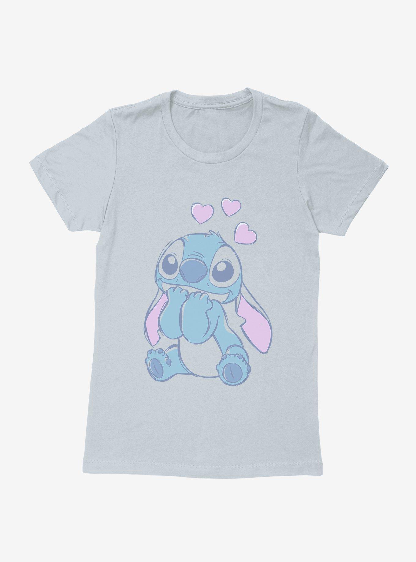 Disney Lilo & Stitch Too Cute To Hold In Womens T-Shirt, , hi-res