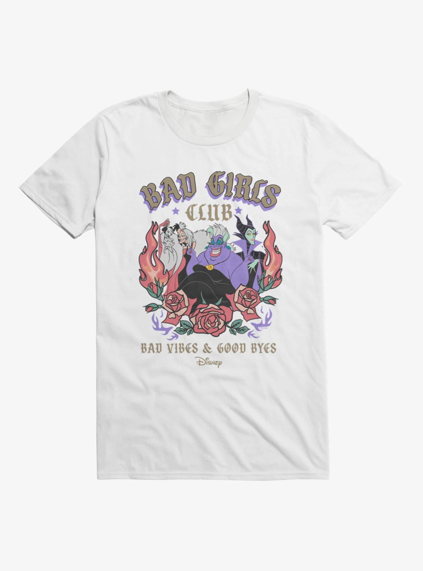 Disney Villains Bad Girls Club Bad Vibes & Good Byes T-Shirt, , hi-res