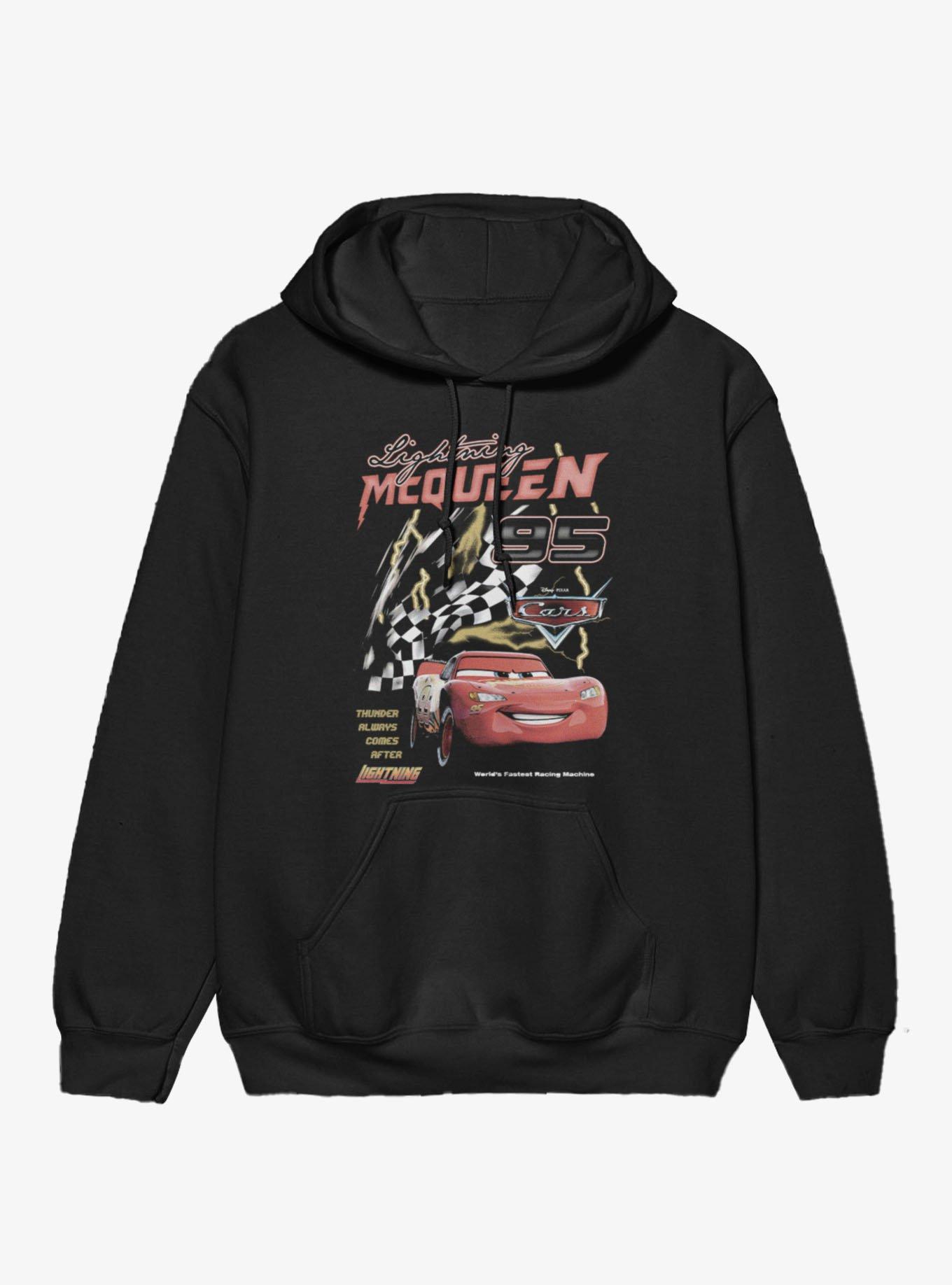 Disney Pixar Cars Lightning Mcqueen 95 Thunder Always Comes After Lightning Hoodie, , hi-res