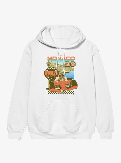 Disney Mickey Mouse Monaco Mm28 Racing Hoodie - WHITE | Hot Topic