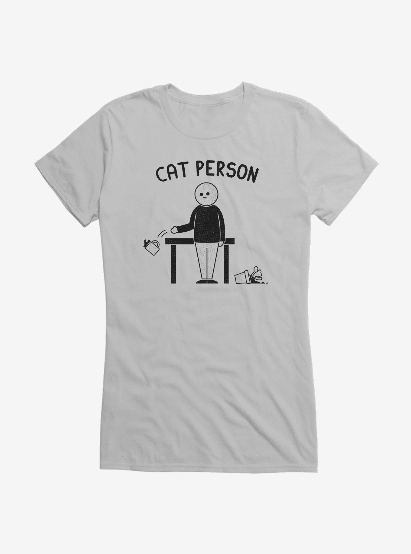 Cat Person Girls T-Shirt, , hi-res view 1