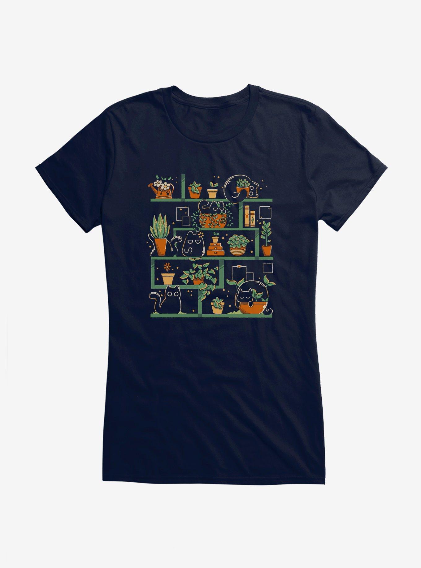 Kitten Garden Girls T-Shirt