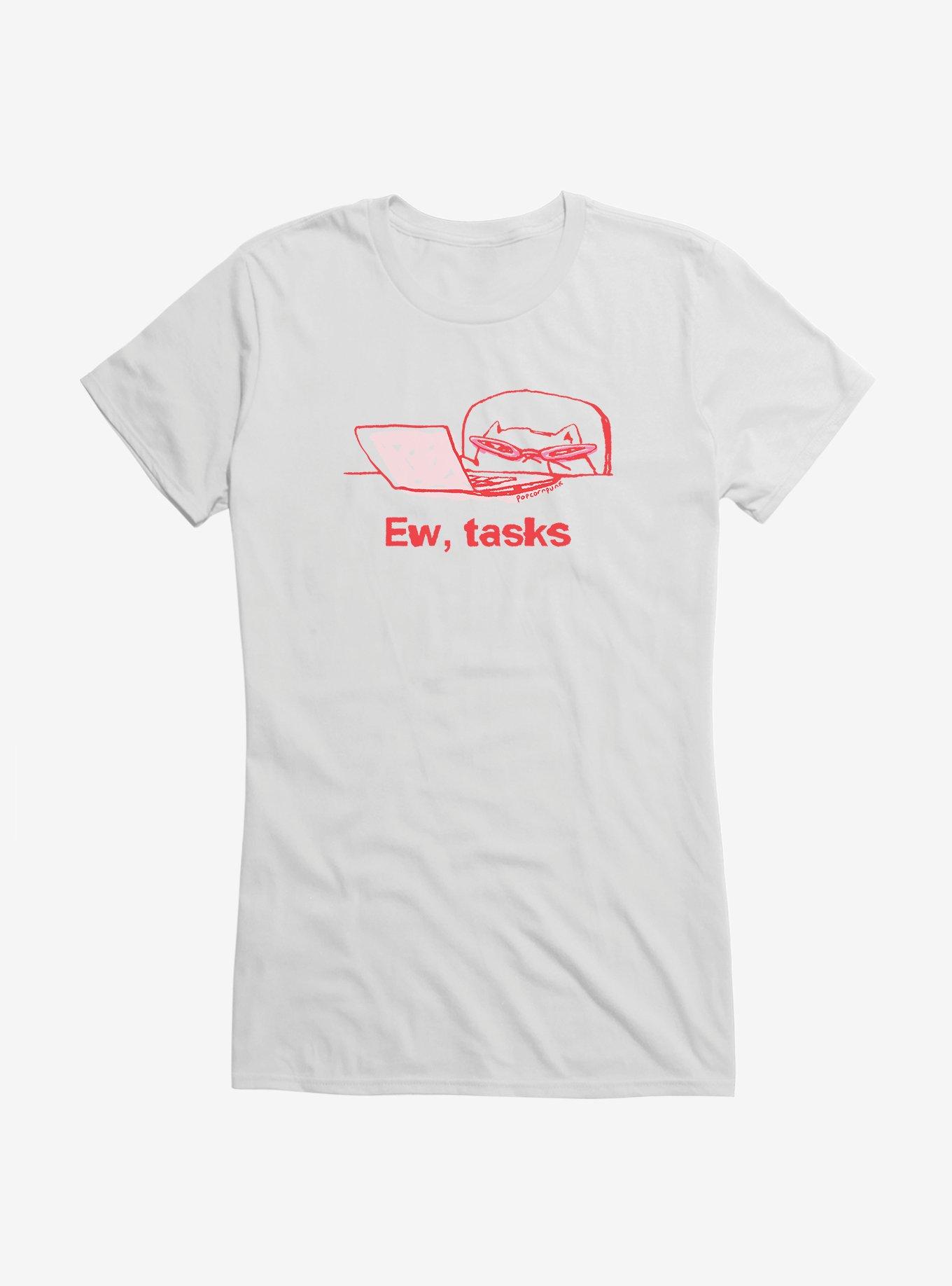 Ew, Tasks Cat Girls T-Shirt