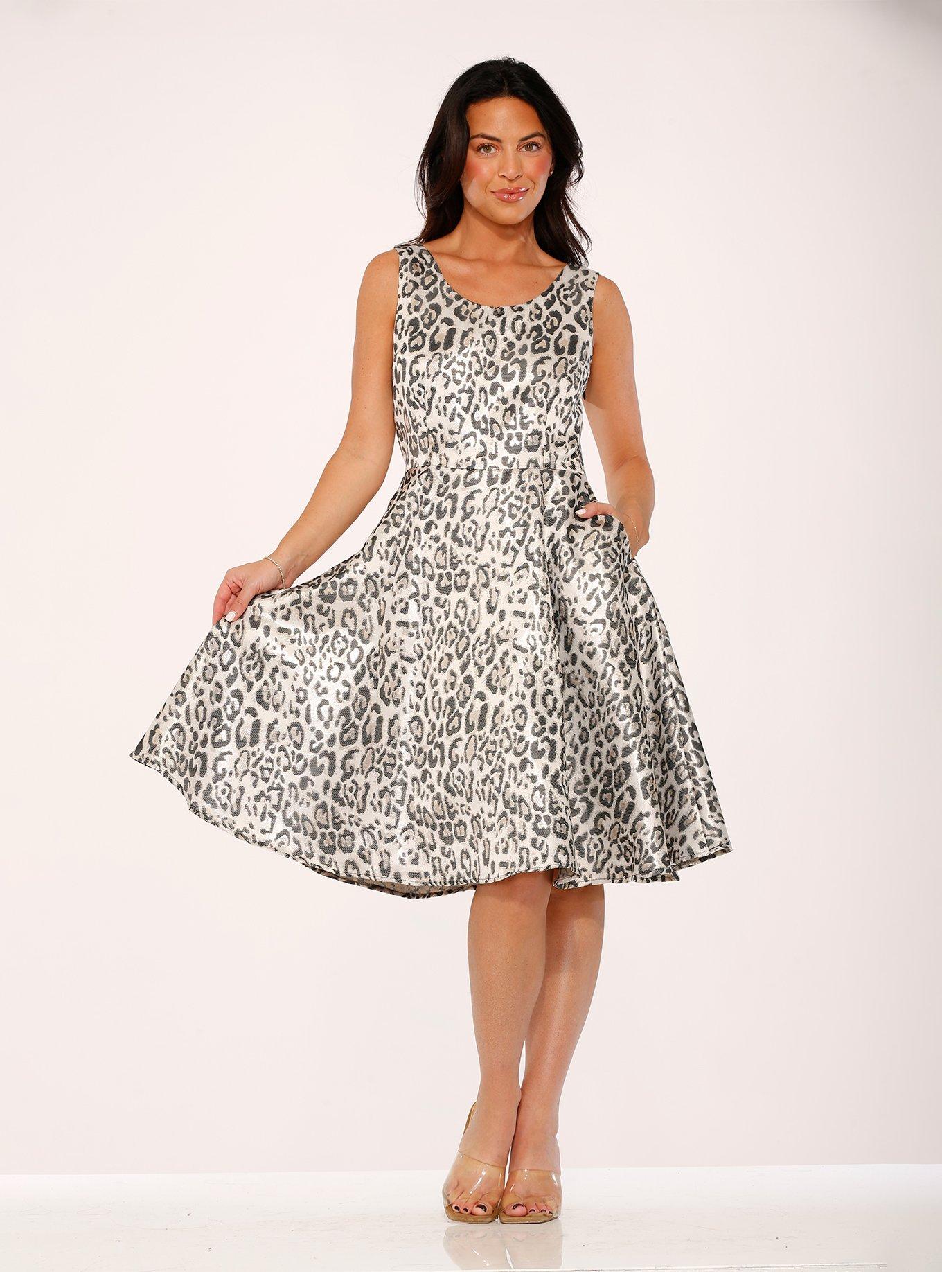 Leopard Swing Dress, , hi-res