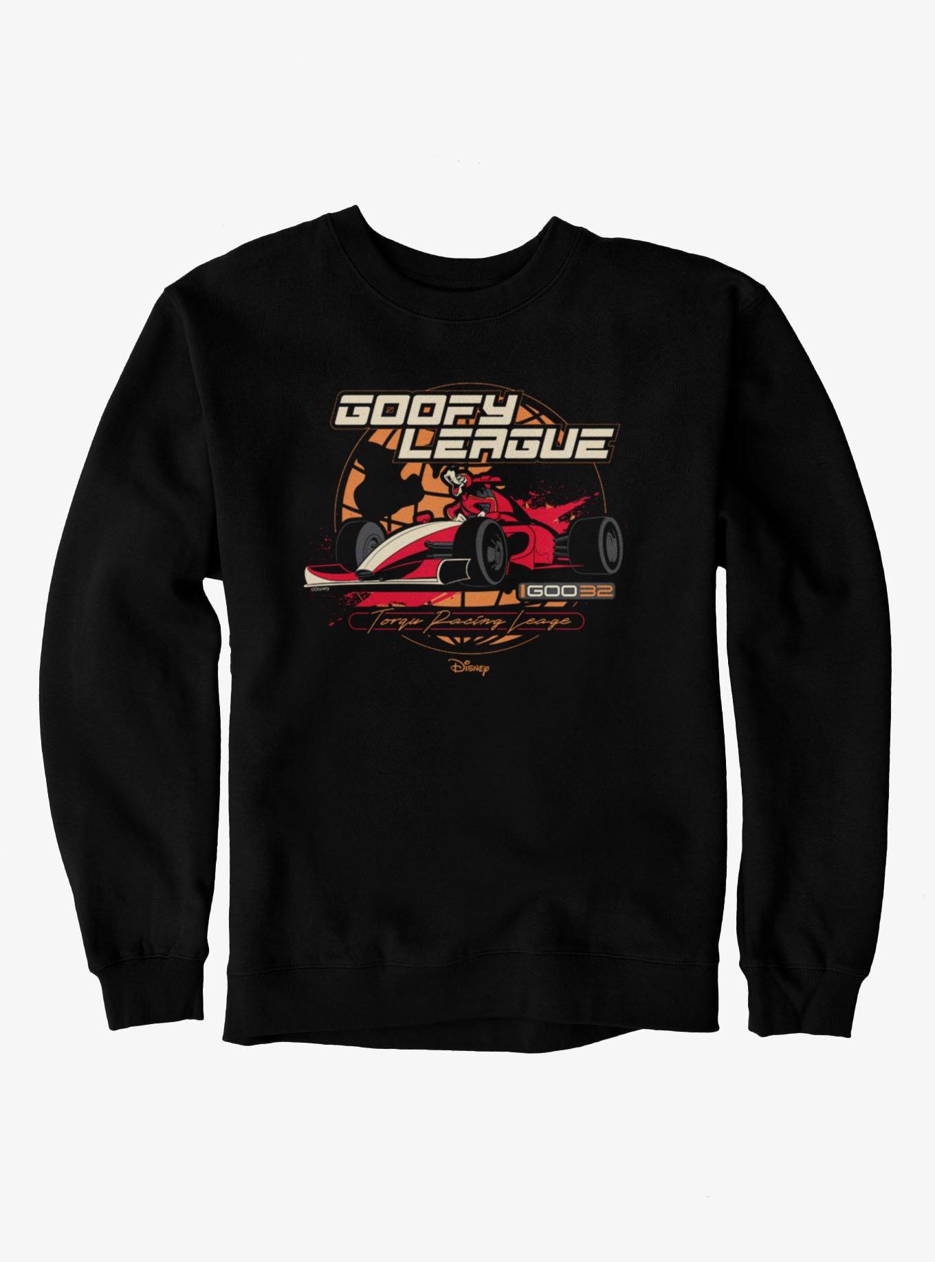 Disney Mickey Mouse Goofy League Torque Racing League Sweatshirt, , hi-res