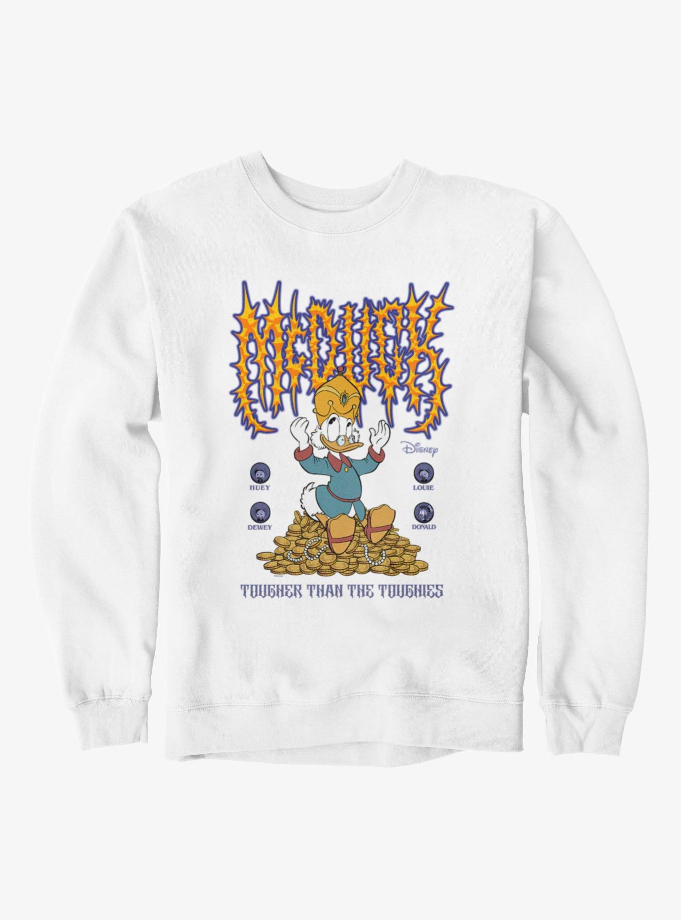 Disney Mickey Mouse Tougher Than The Toughies Scrooge Mcduck Sweatshirt, , hi-res