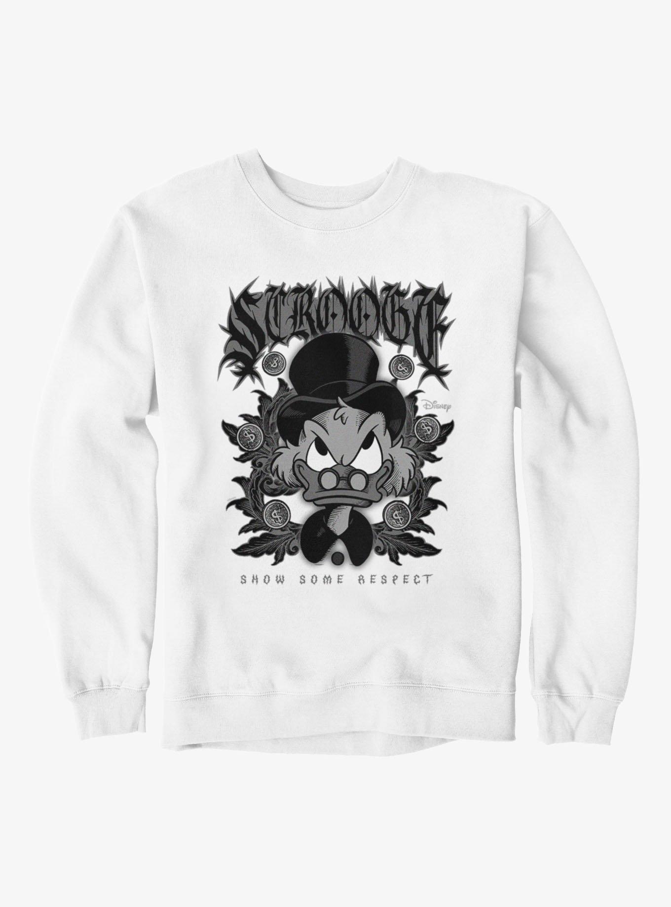 Disney Mickey Mouse Show Some Respect Scrooge Sweatshirt, , hi-res
