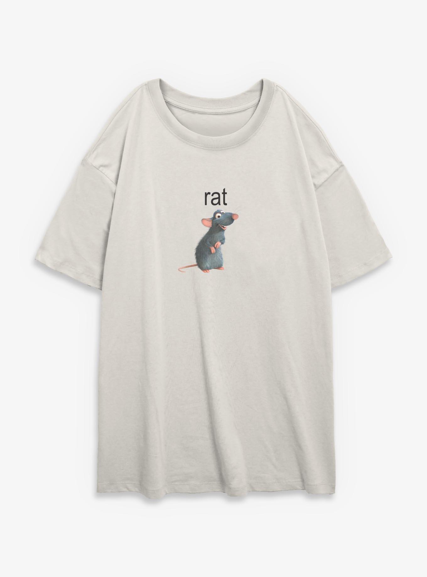 Disney Pixar Ratatouille Rat Girls Oversized T-Shirt, , hi-res
