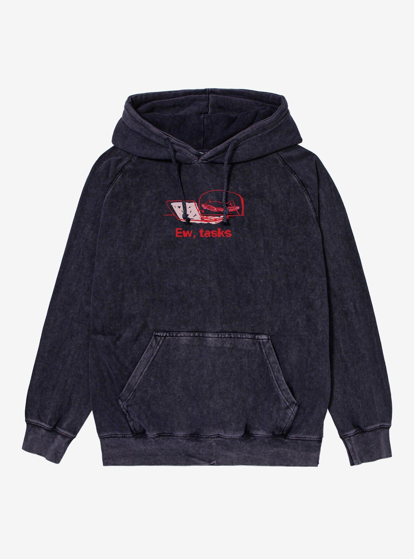 Ew, Tasks Cat Mineral Wash Hoodie, , hi-res