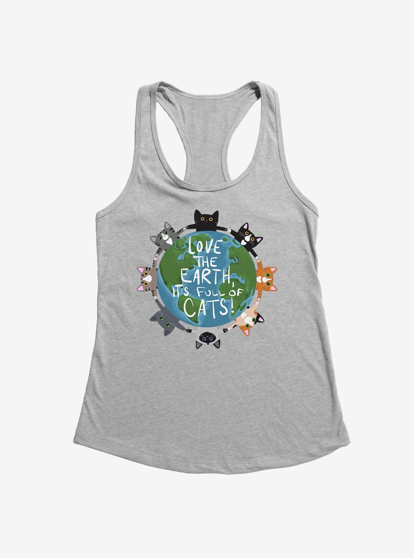 Love The Earth It's Full Of Cats Girls Tank, , hi-res