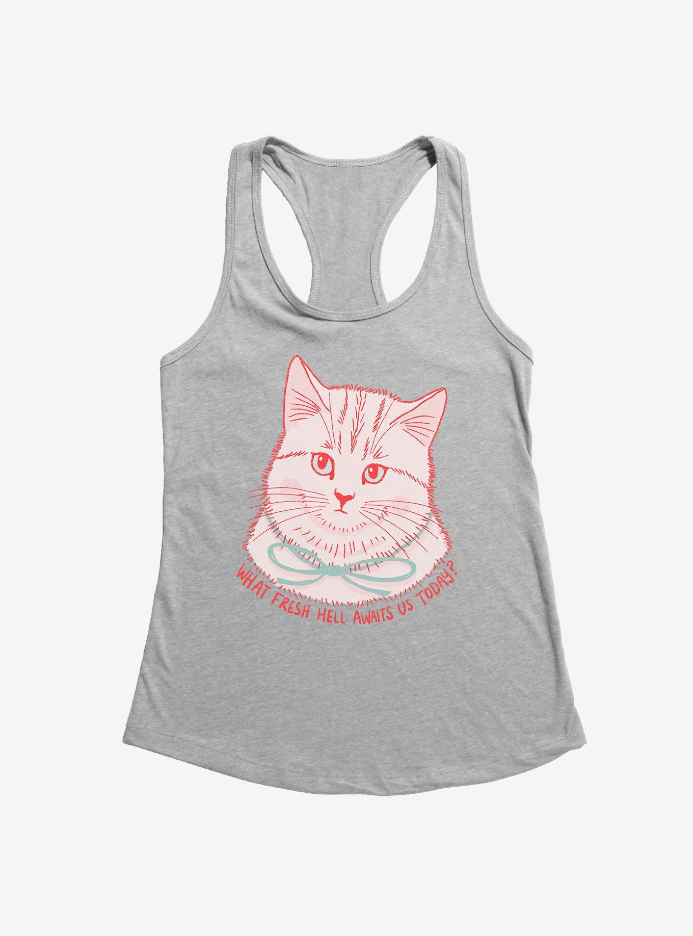What Fresh Hell Awaits Us? Cat Girls Tank, , hi-res view 1