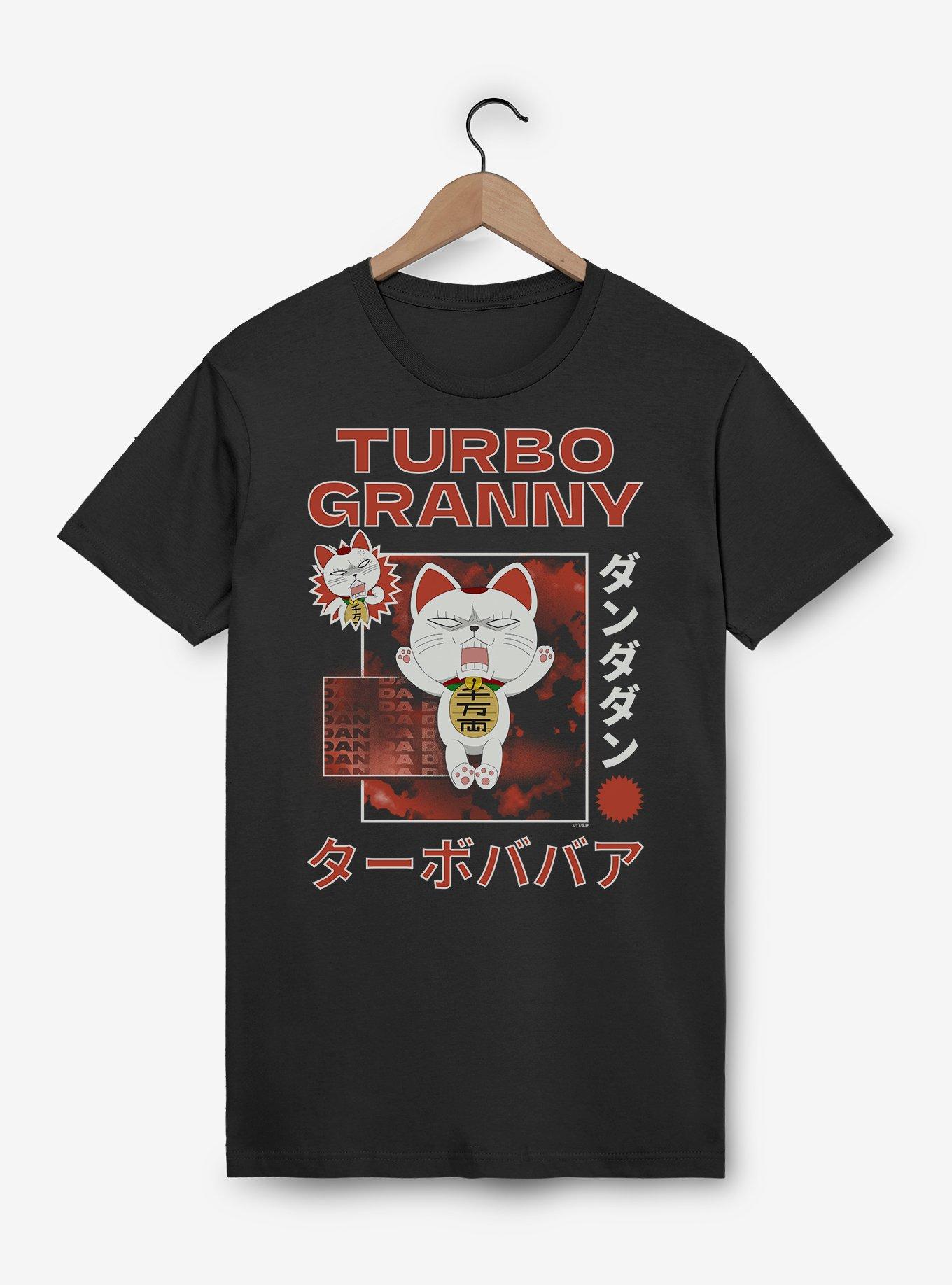 Dandadan Turbo Granny Arise T-Shirt, BLACK, hi-res view 1