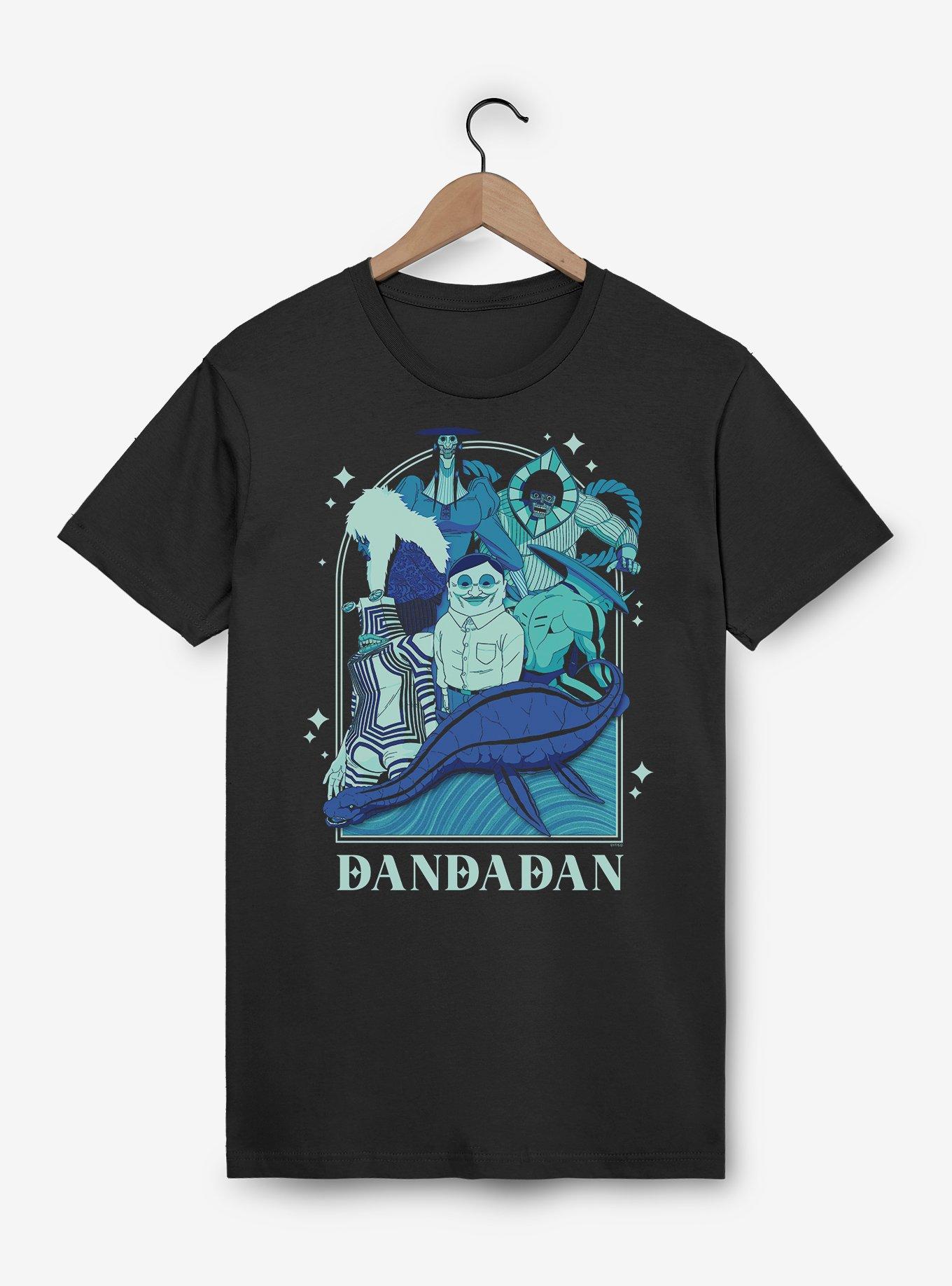 Dandadan Framed Occult Characters T-Shirt, BLACK, hi-res view 1