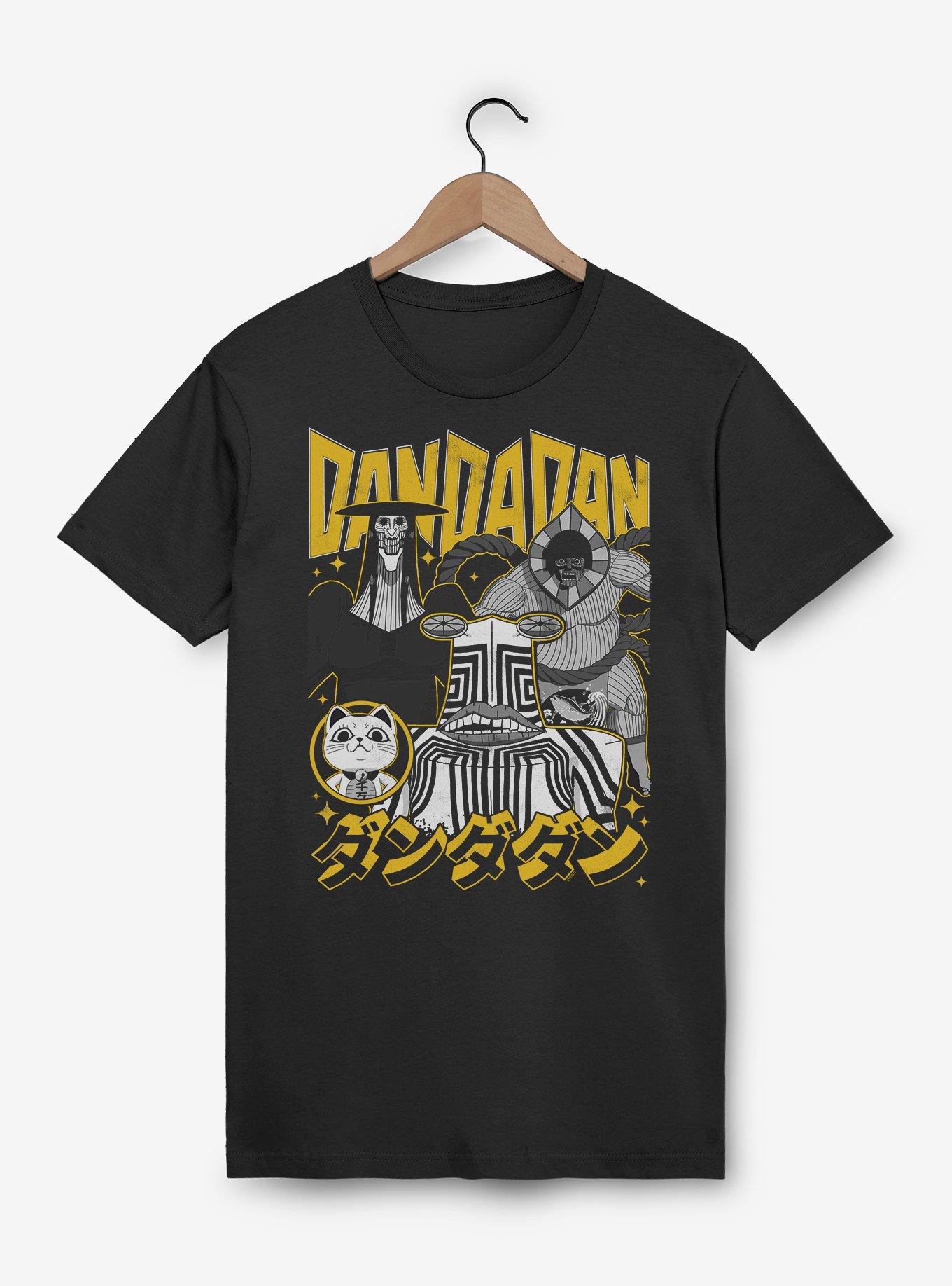 Dandadan Occult Aliens T-Shirt, BLACK, hi-res view 1