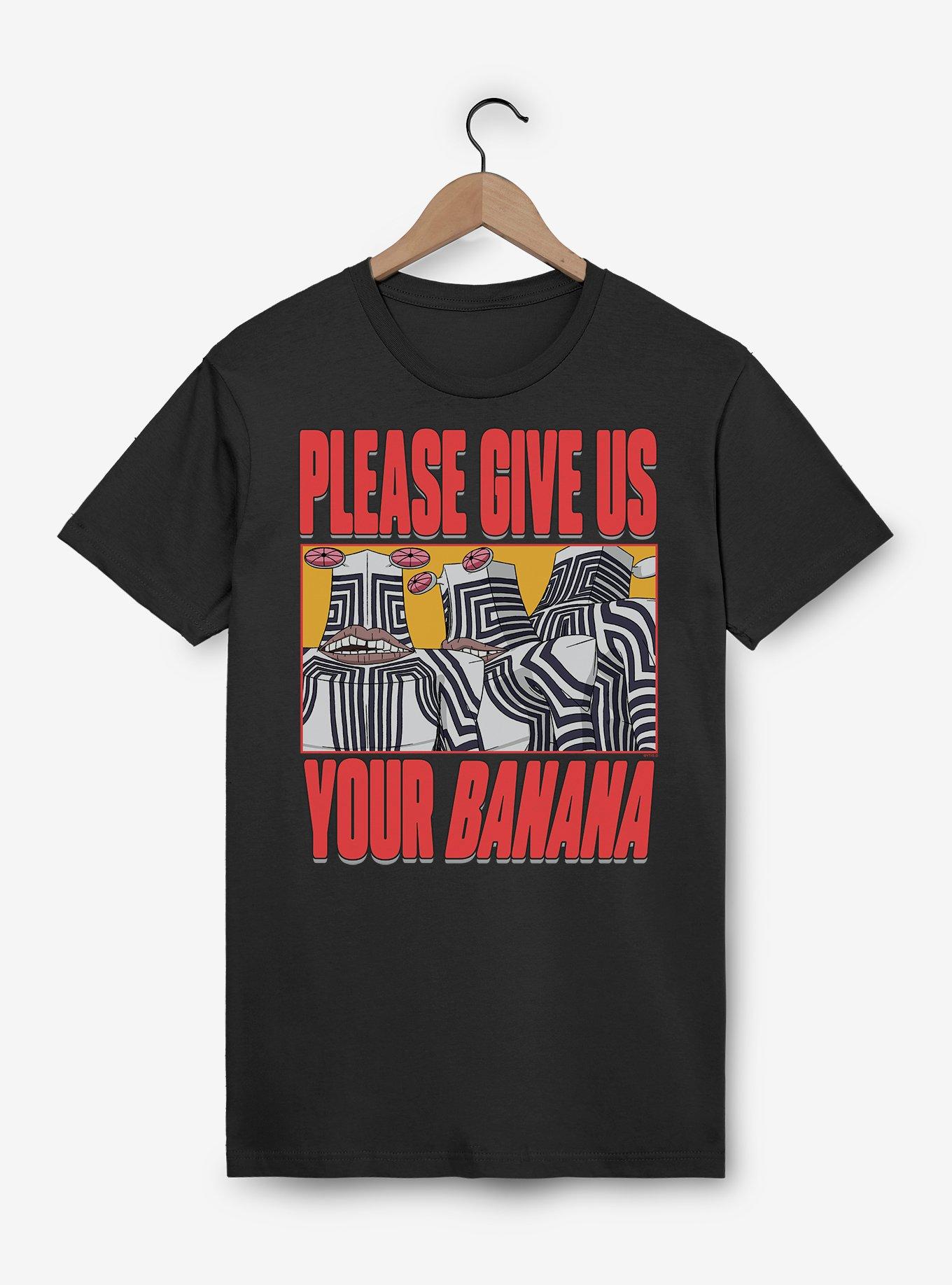 Dandadan Please Give Us Your Banana T-Shirt, , hi-res