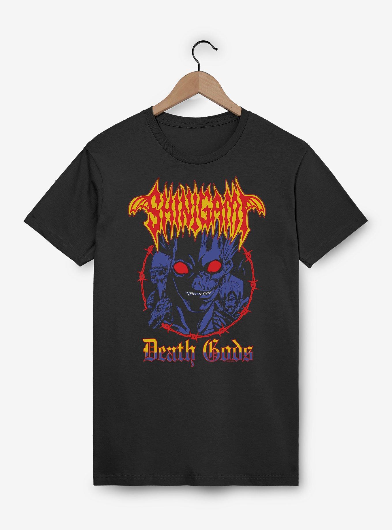 Death Note Shinigami Death Metal T-Shirt, , hi-res